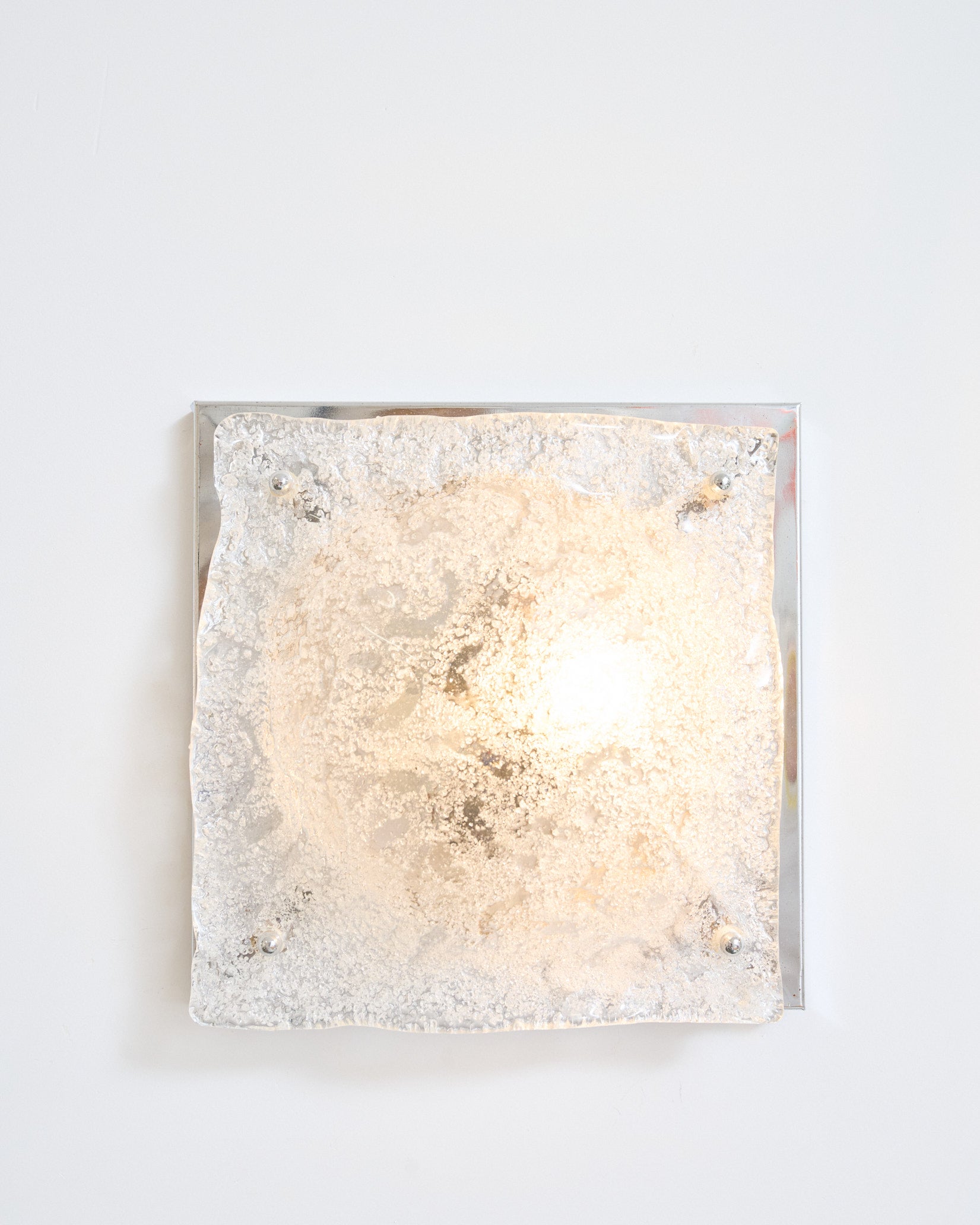 Applique en verre de Murano, T. Zuccheri, Mazzega, 1970s