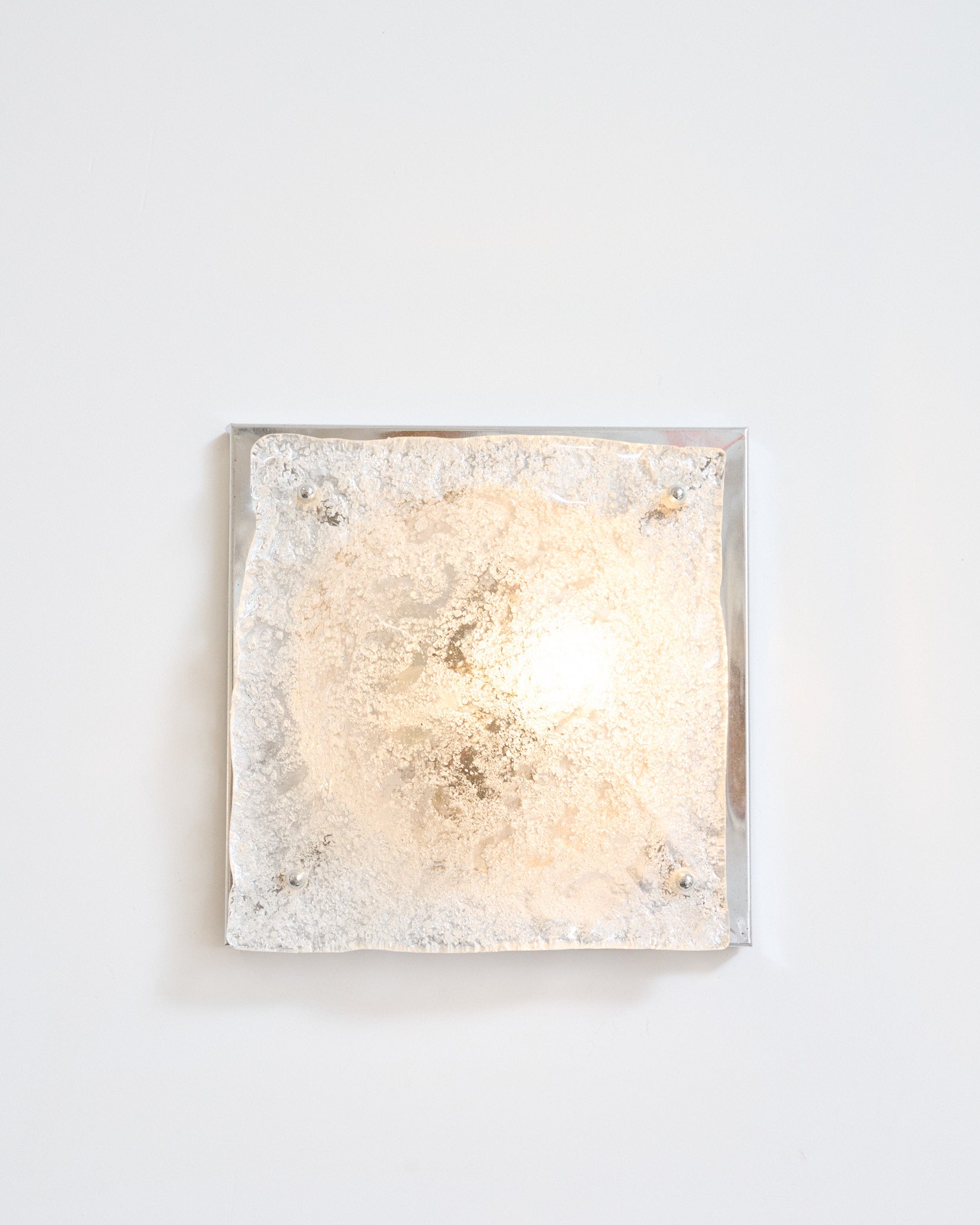 Applique en verre de Murano, T. Zuccheri, Mazzega, 1970s