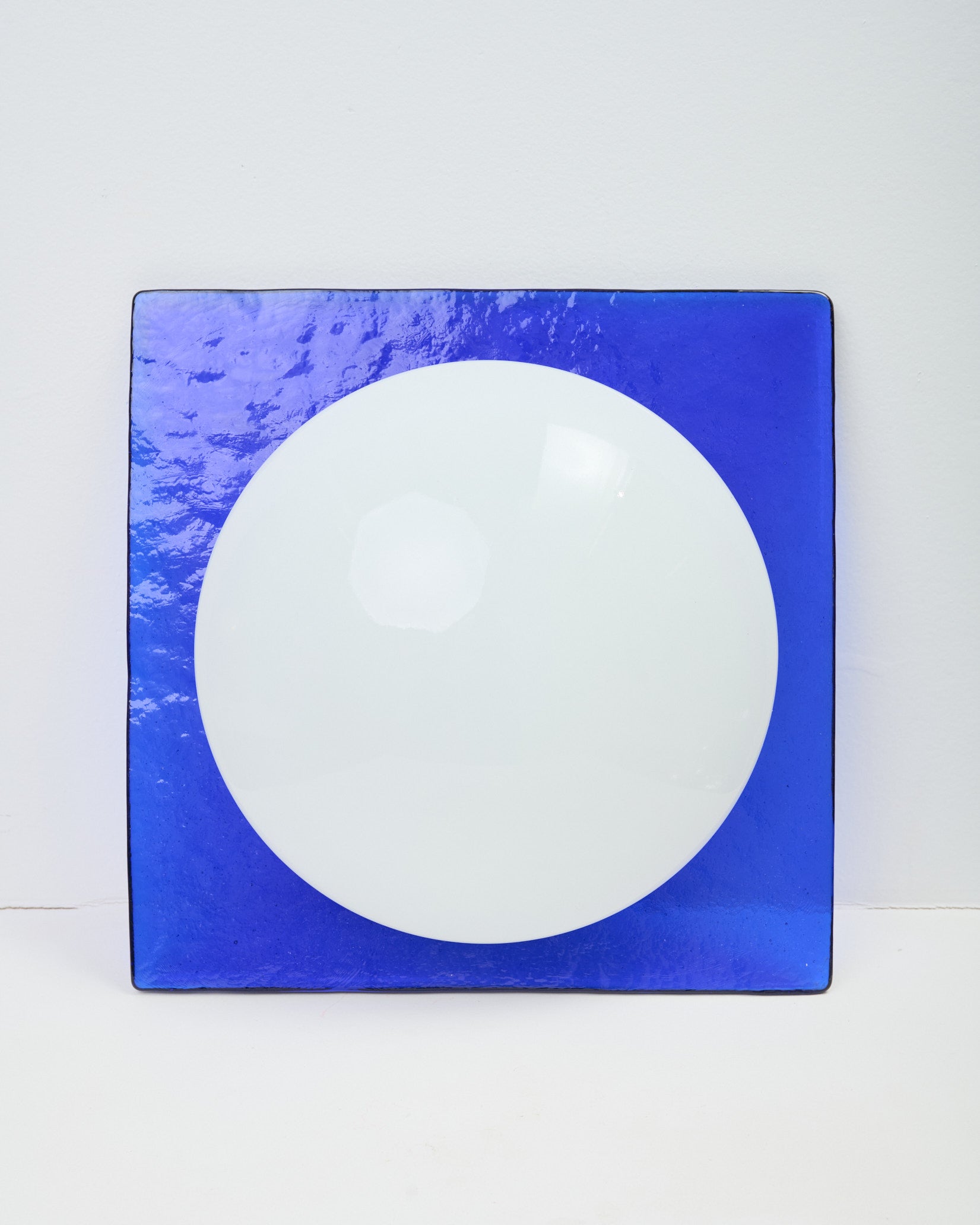 Applique carrée en verre de Murano, Vetri, 1970-1980