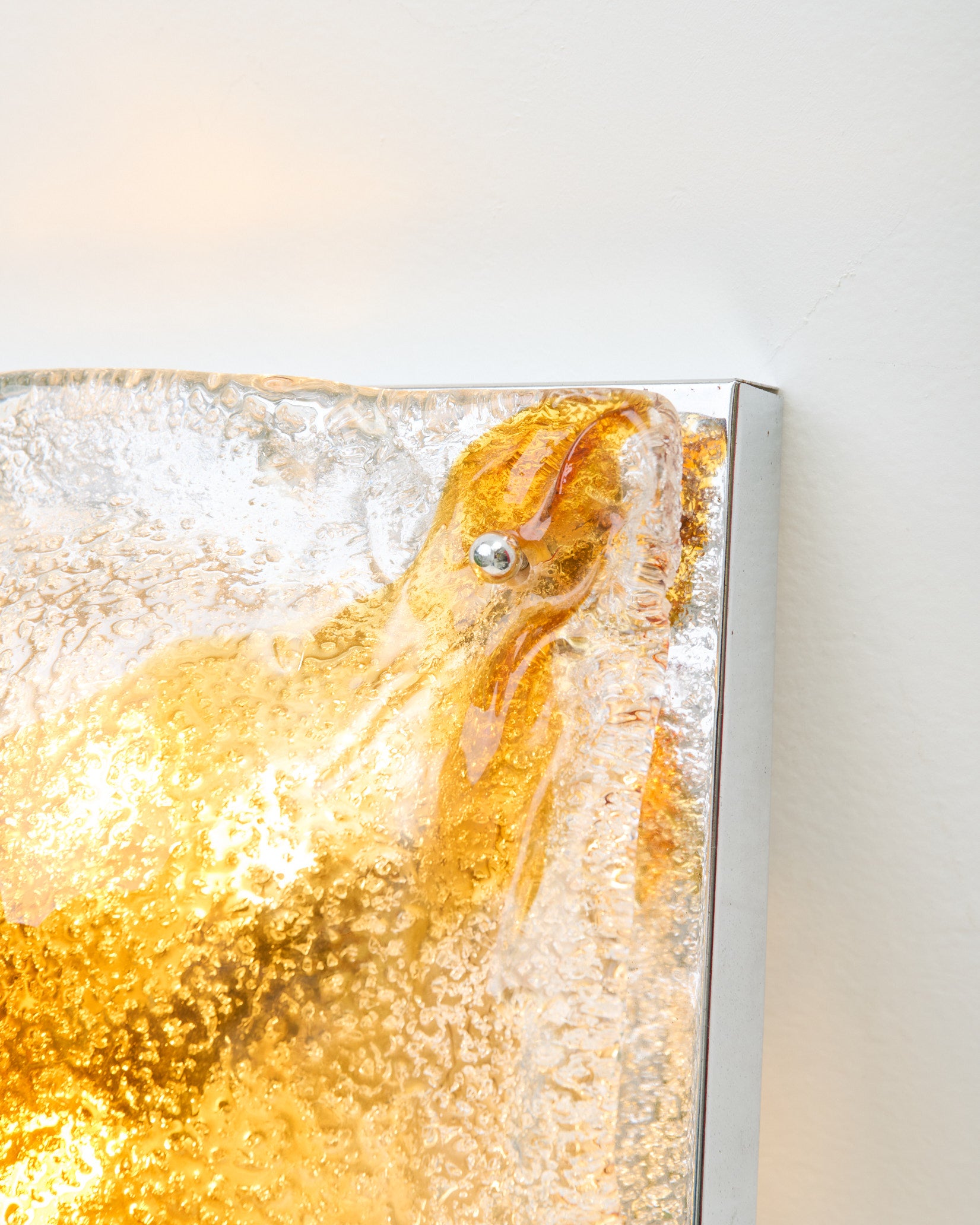 Applique en verre de Murano, T. Zuccheri, Mazzega, 1970s
