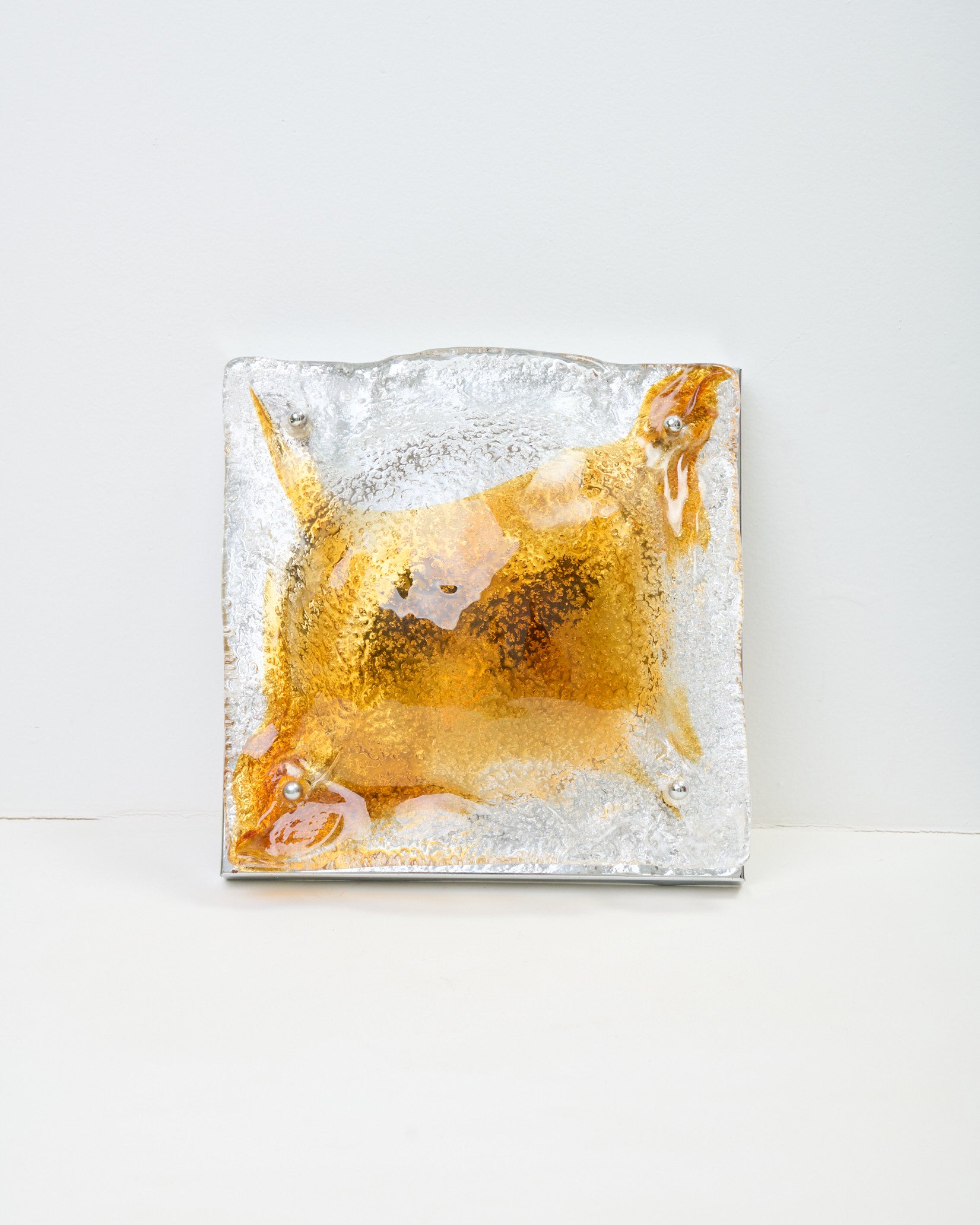 Applique en verre de Murano, T. Zuccheri, Mazzega, 1970s