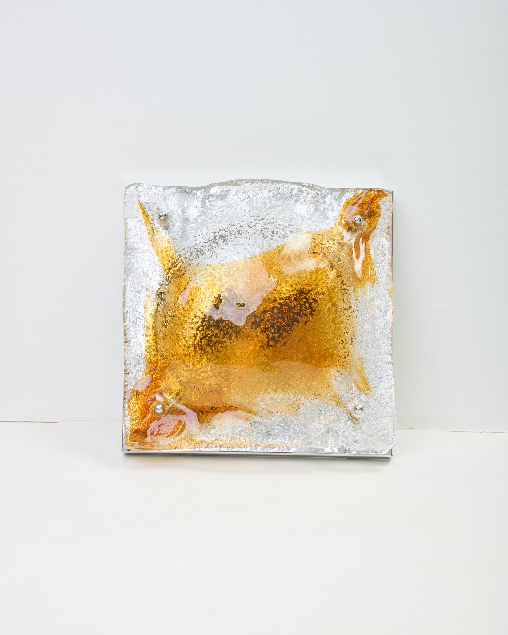 Applique en verre de Murano, T. Zuccheri, Mazzega, 1970s
