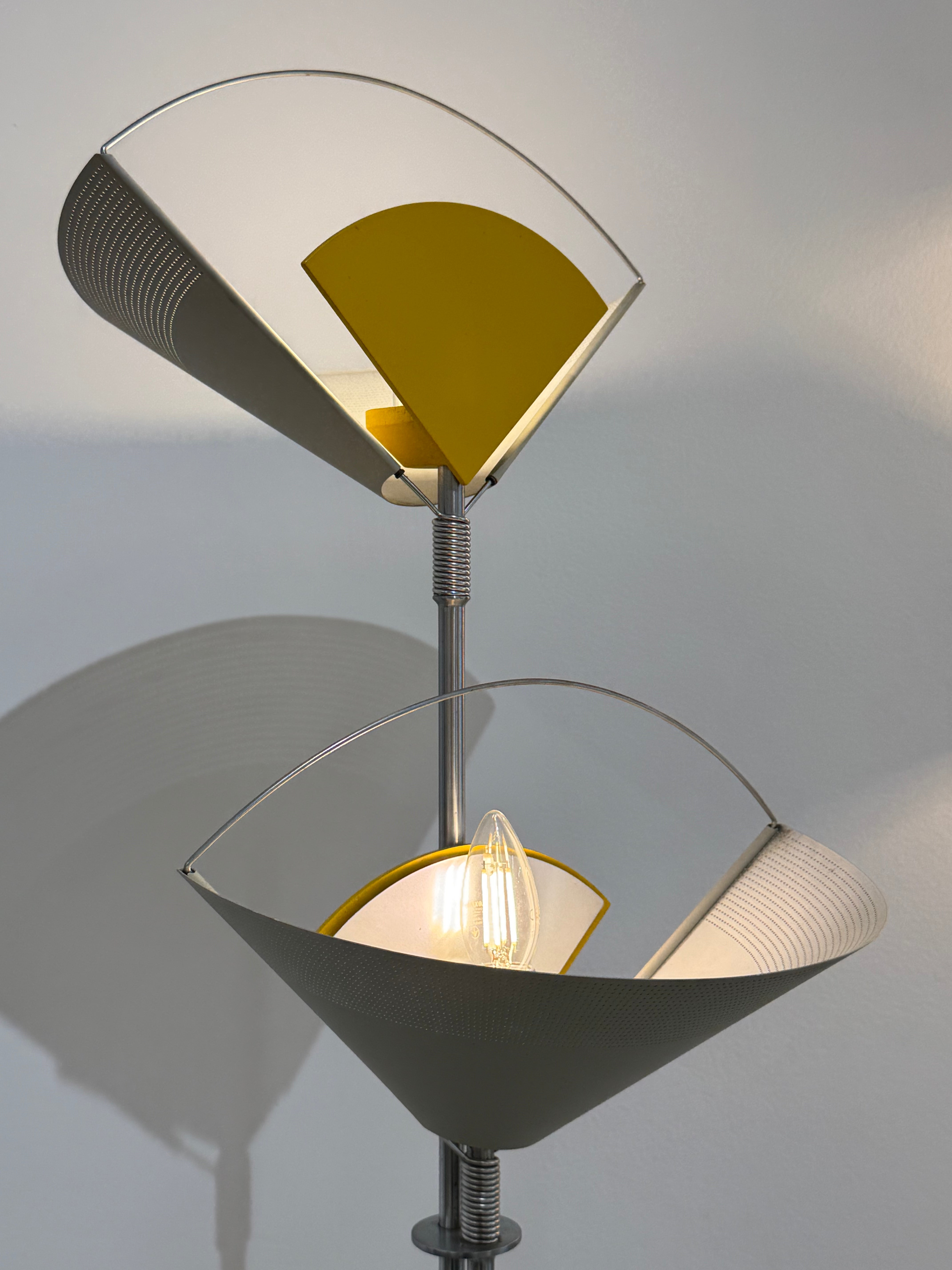 Lampadaire "Sintheto Terra D", F. Porsche, Luci Italia, 1984