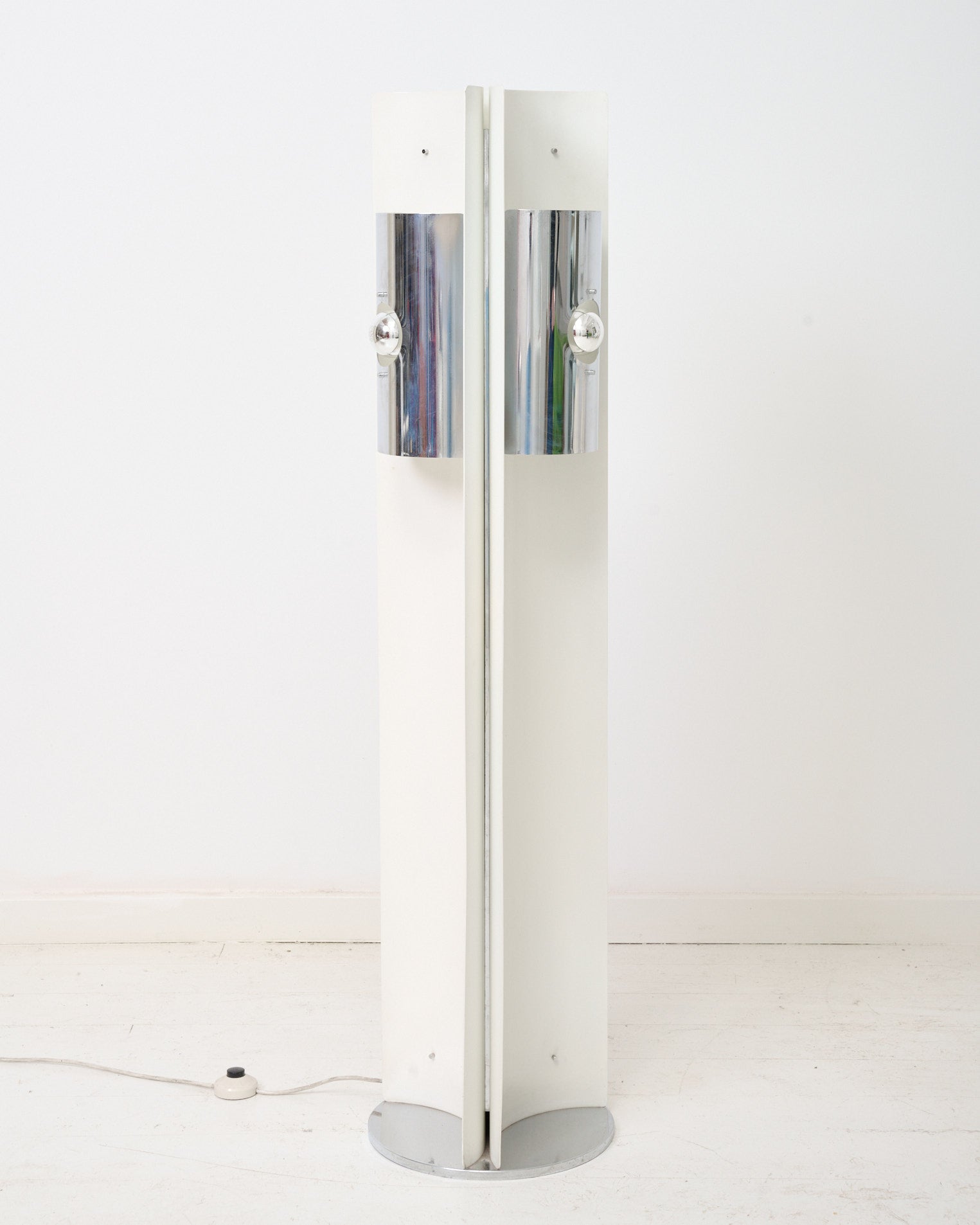 Lampadaire trois feux Space Age, Italie,  1970s