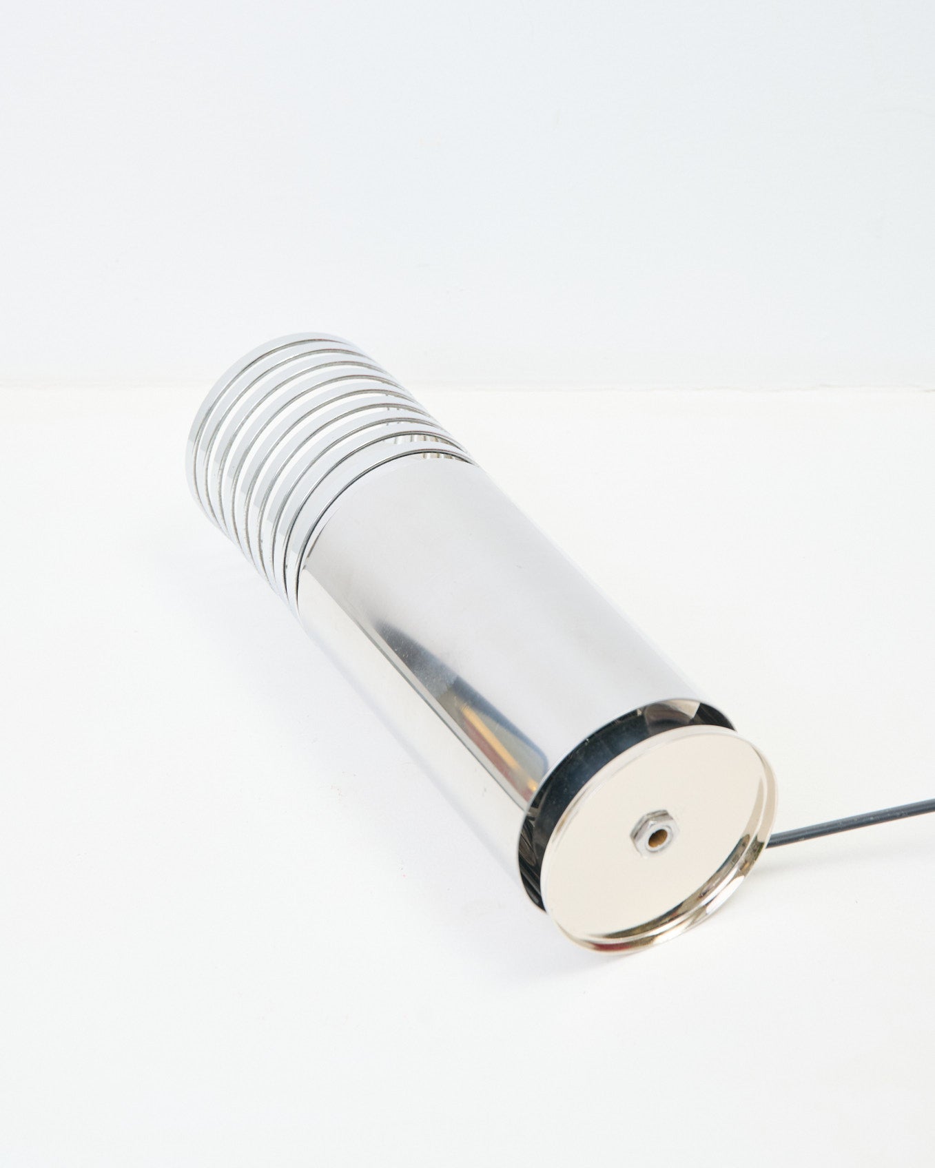 Lampe à poser chromée "Ressorts"