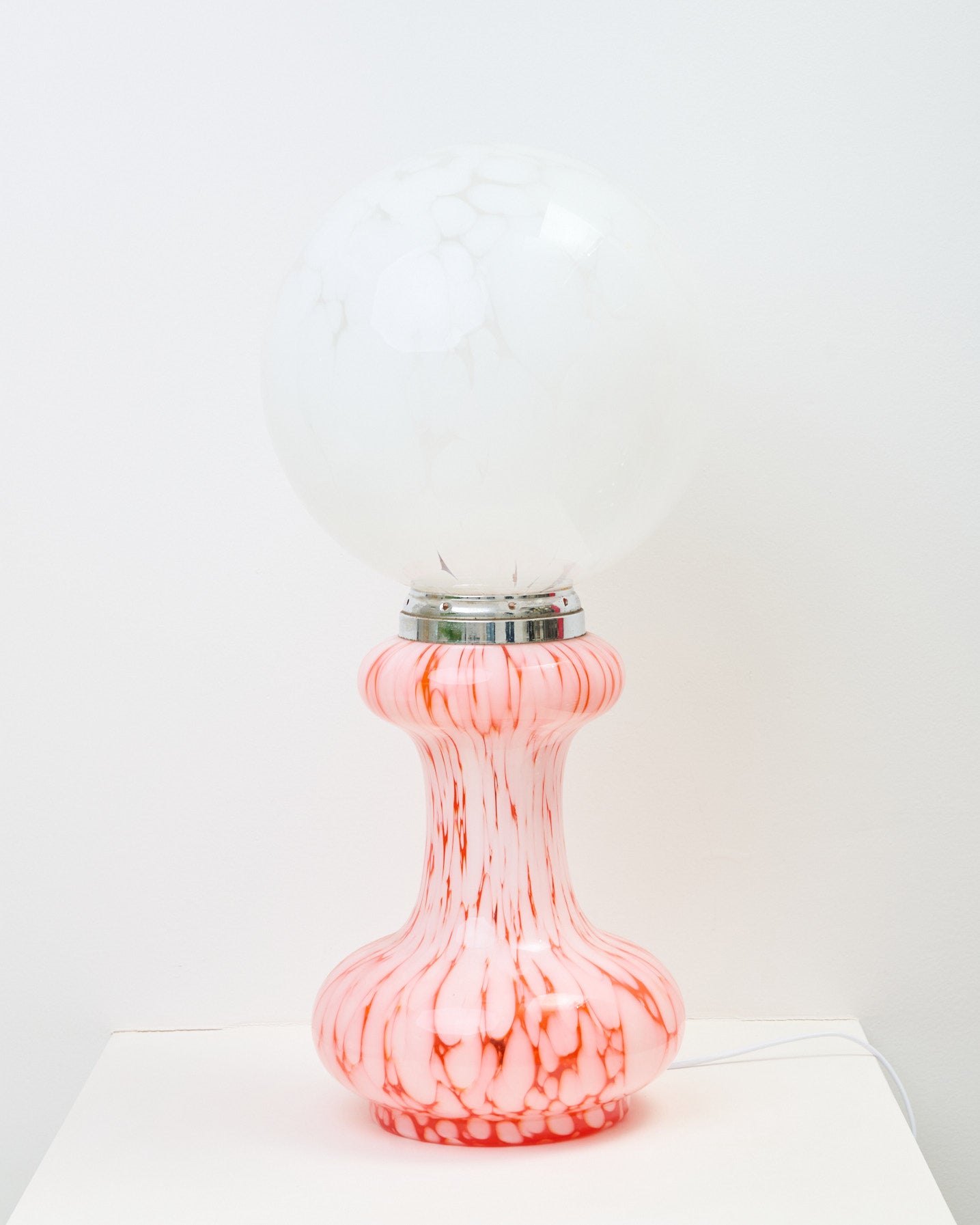 Grande lampe en verre de Murano, Mazzega, 1960-1970