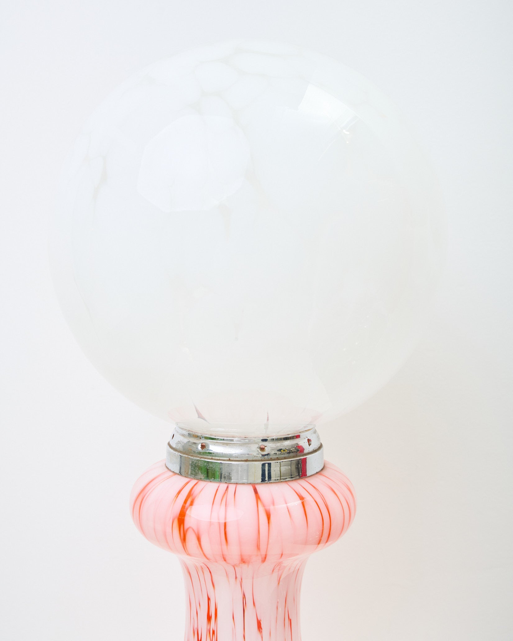 Grande lampe en verre de Murano, Mazzega, 1960-1970