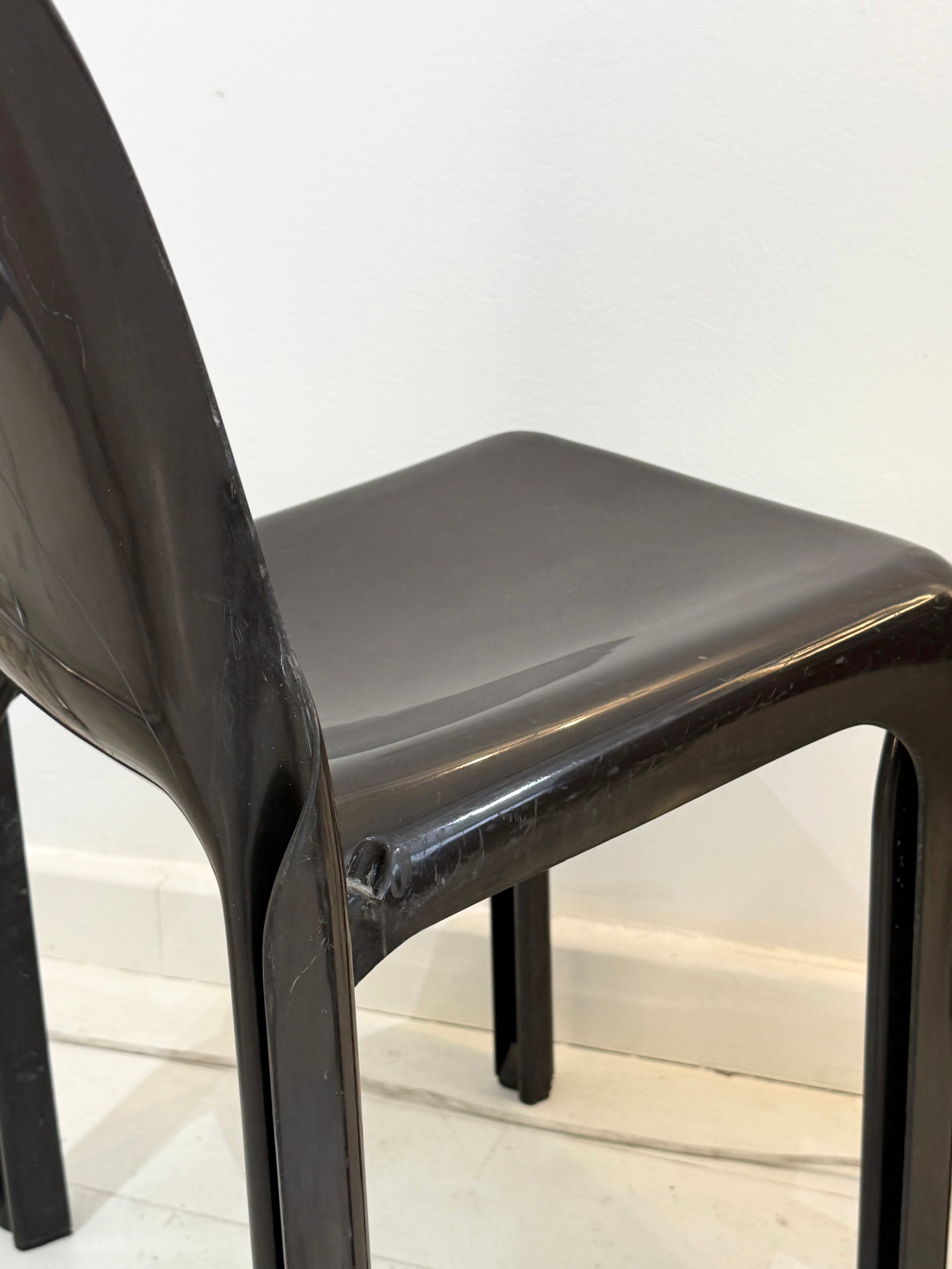 Paire de chaises "Selene", Vico Magistretti, Artemide, 1968