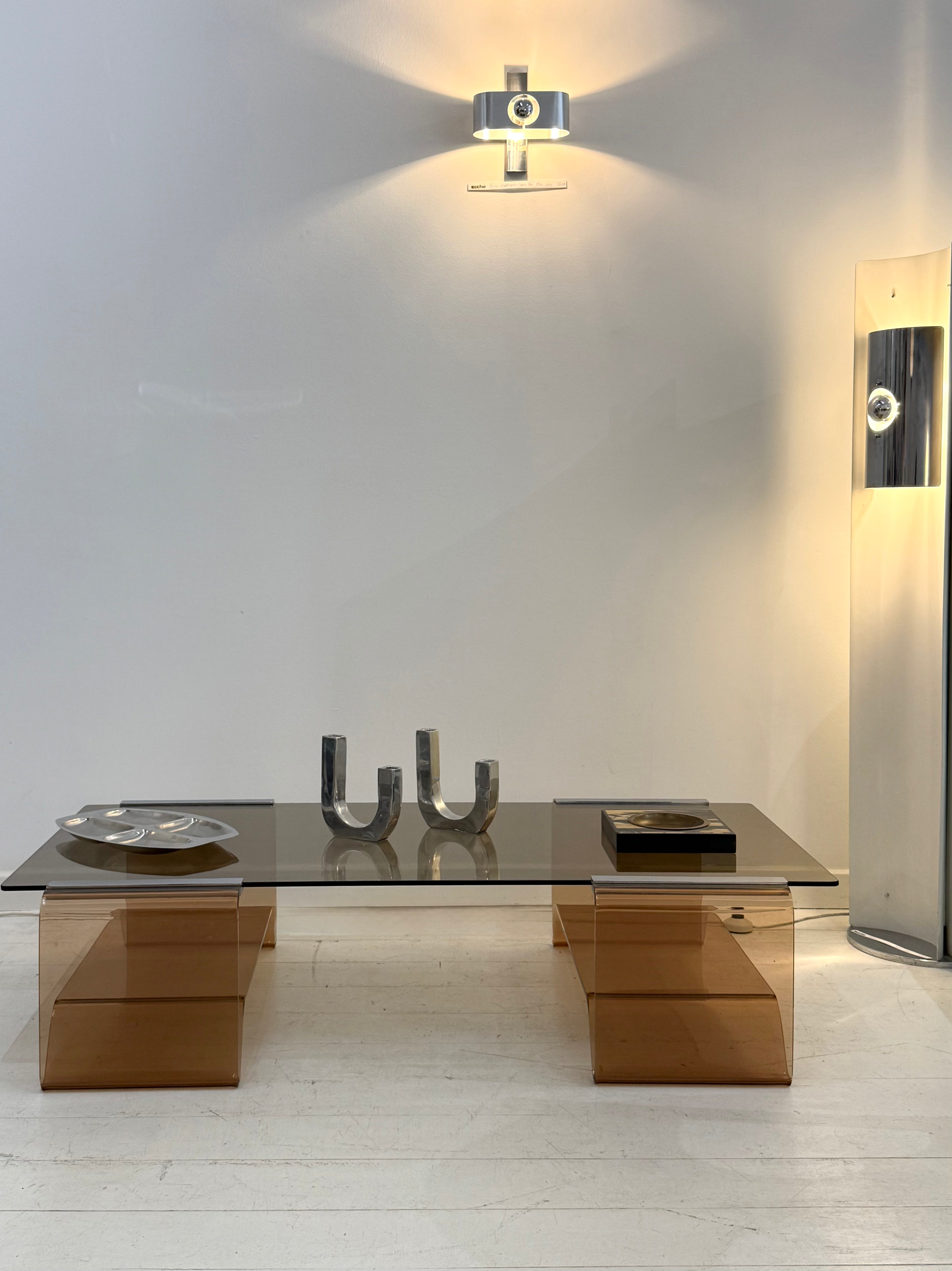 Table basse, Michel Dumas, Roche Bobois, 1970