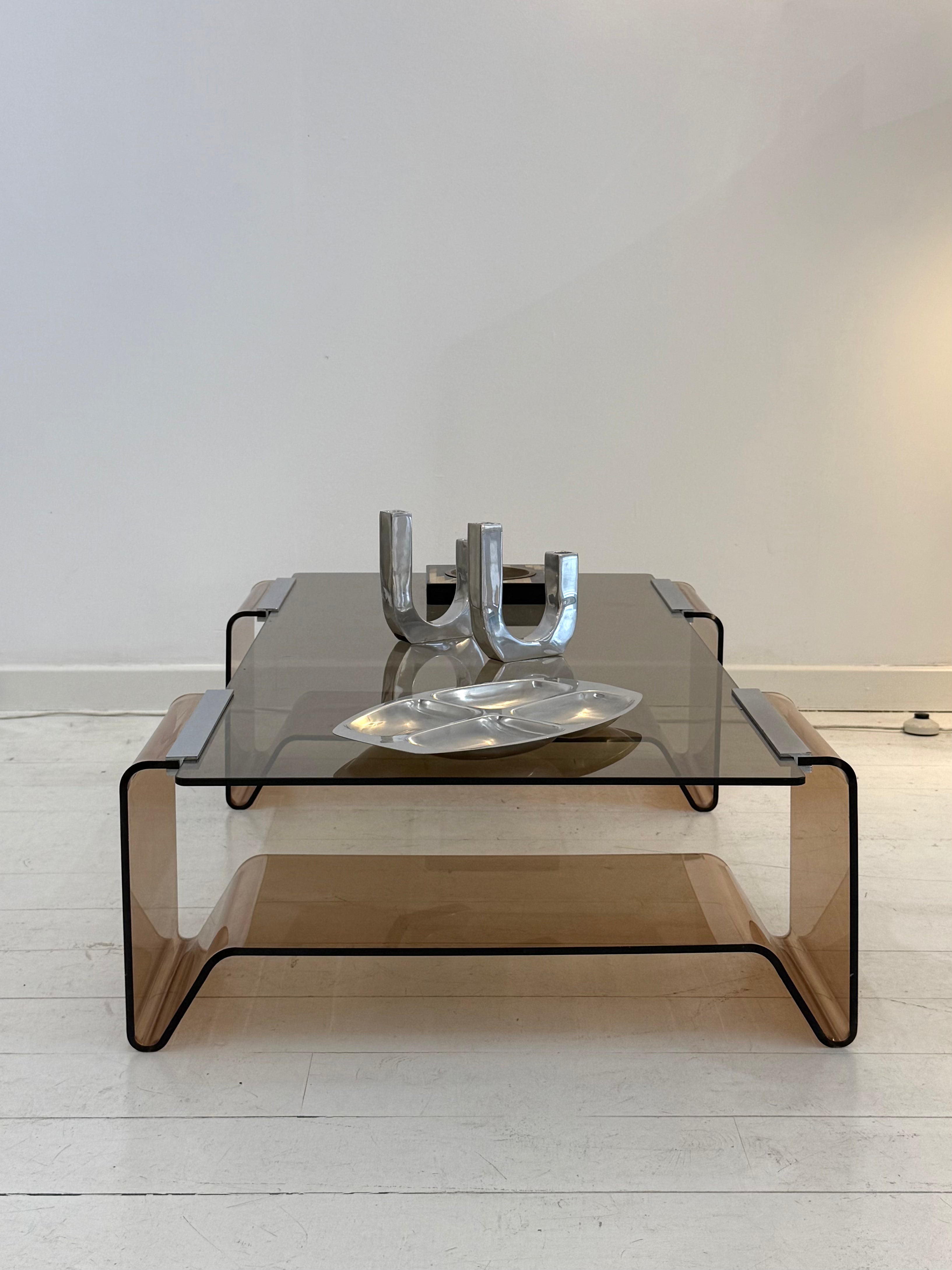 Table basse, Michel Dumas, Roche Bobois, 1970