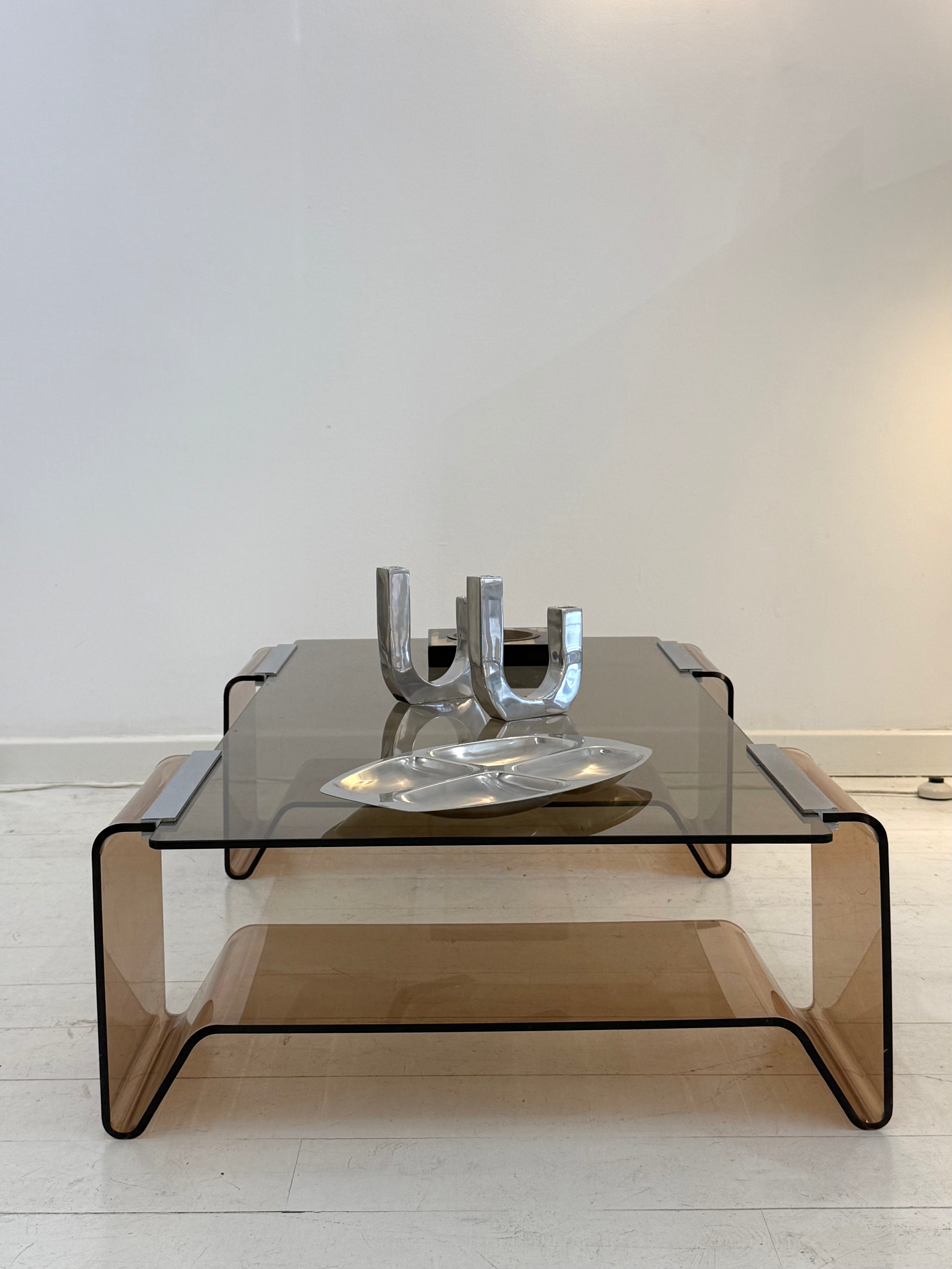 Table basse, Michel Dumas, Roche Bobois, 1970