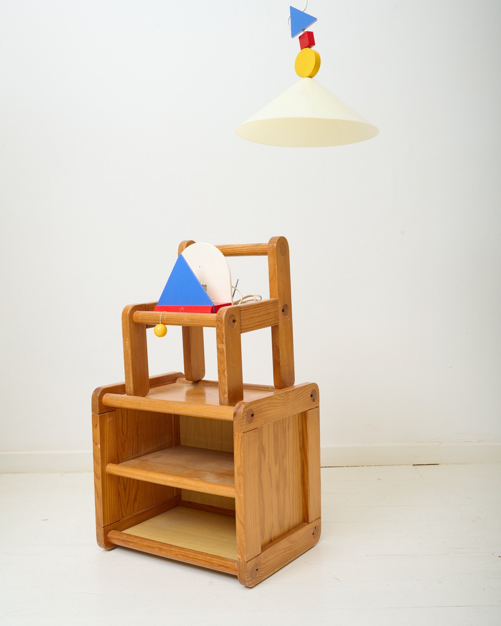 Meuble et chaise enfant, Baumann, 1980