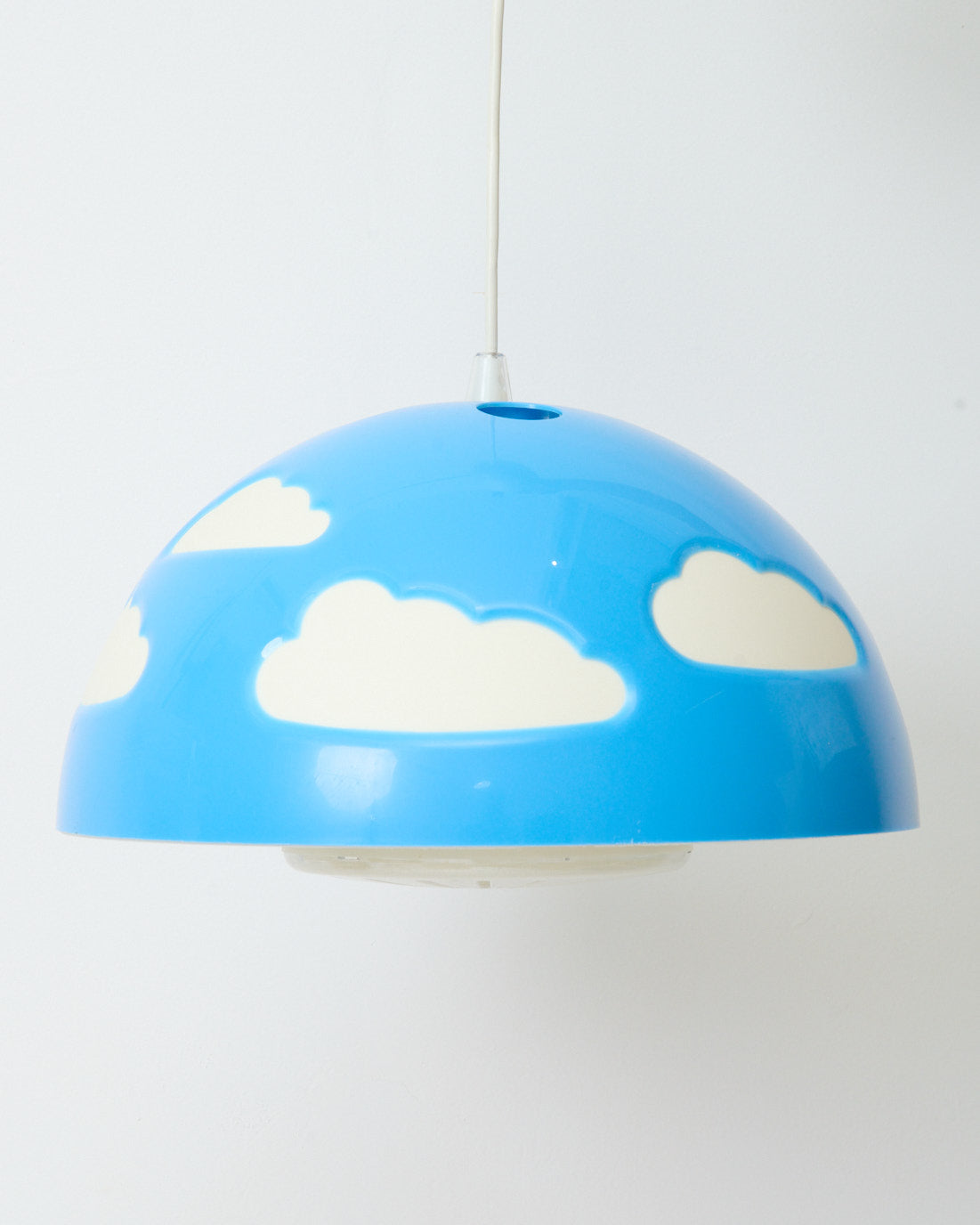 Suspension "Skojig" bleue, Henri Preutz, Ikea, 1990s