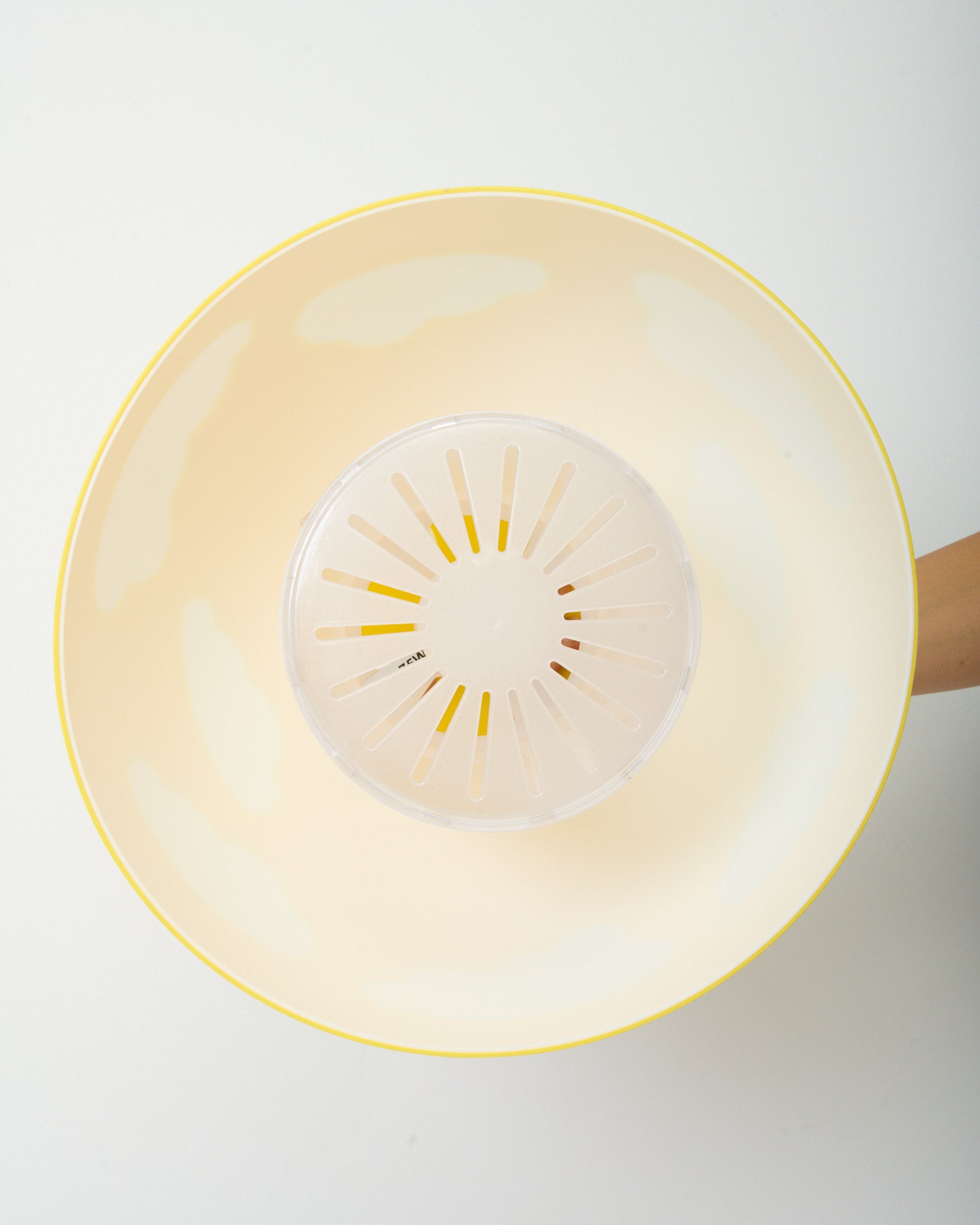 Suspension "Skojig" jaune, Henri Preutz, Ikea, 1990s