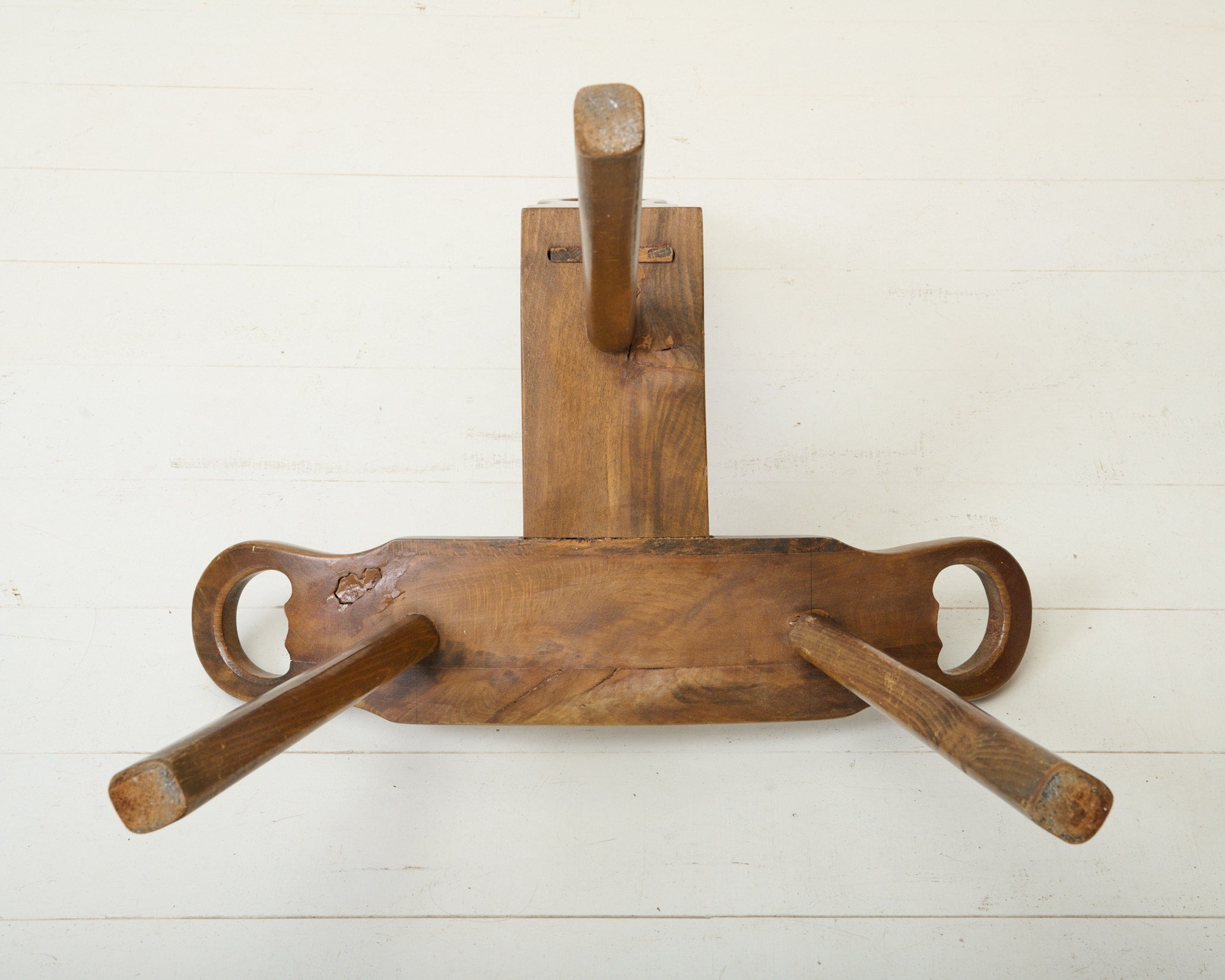 Chaise tripode brutaliste, 1970s