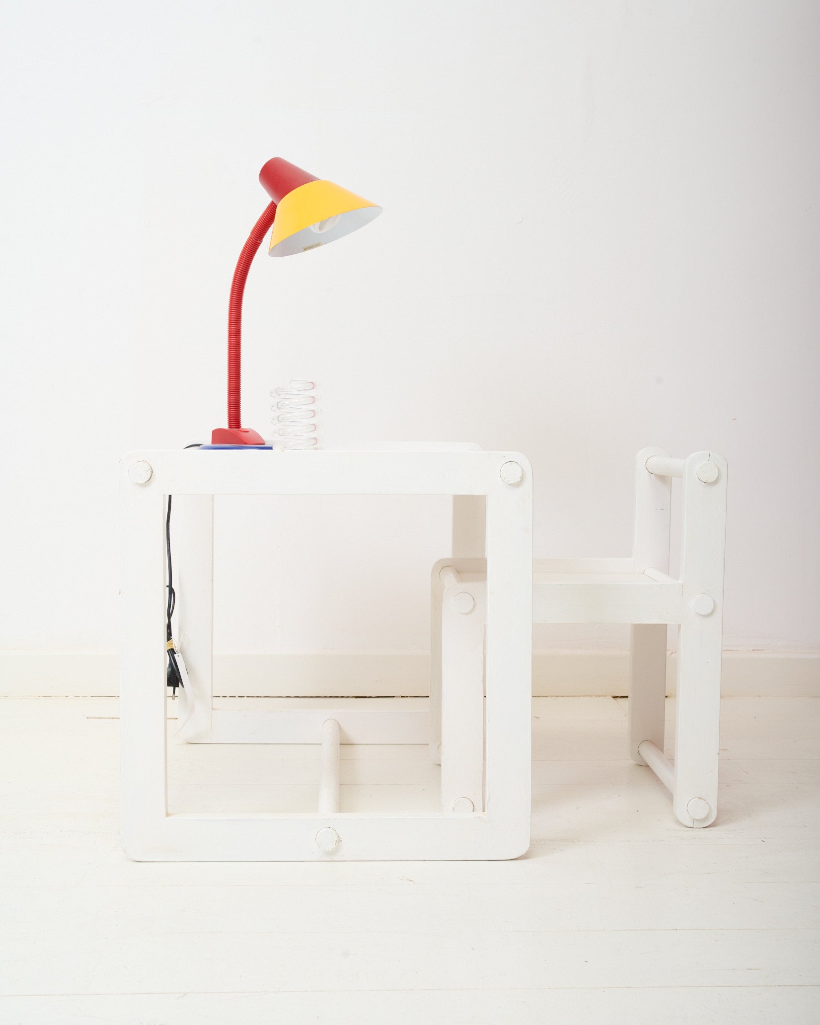 Bureau et chaise enfant, Baumann, 1960-1970