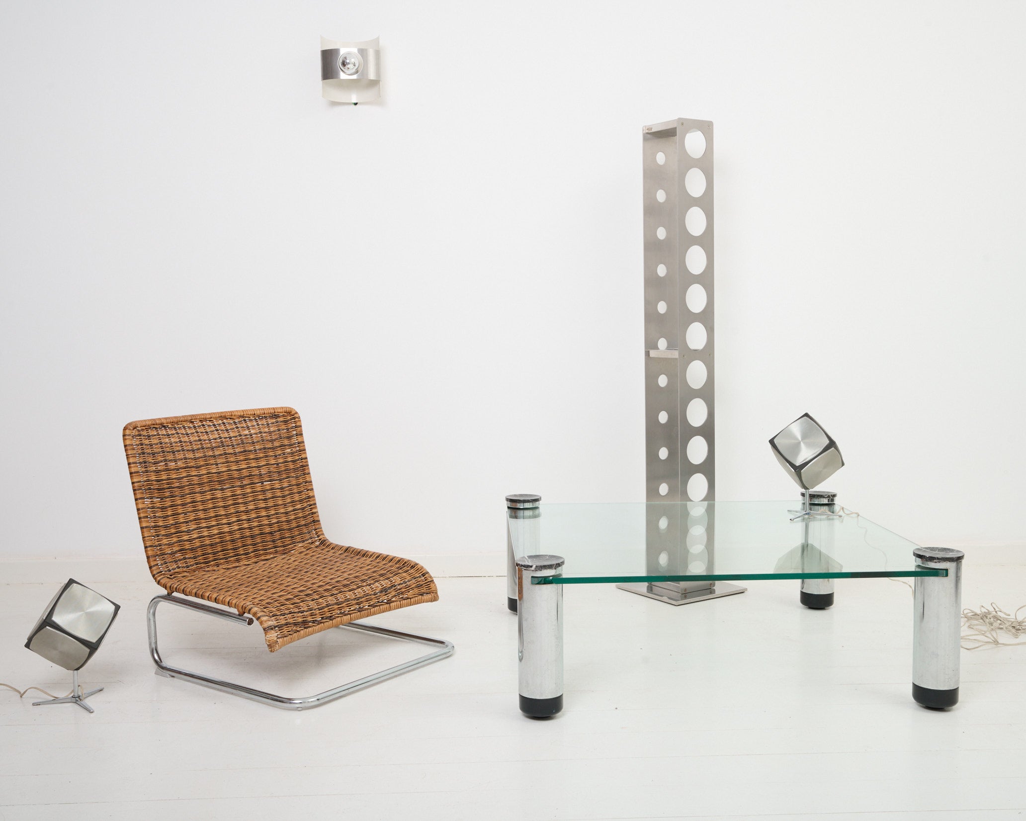 Table basse italienne dlg de Marco Zanuso, 1970s