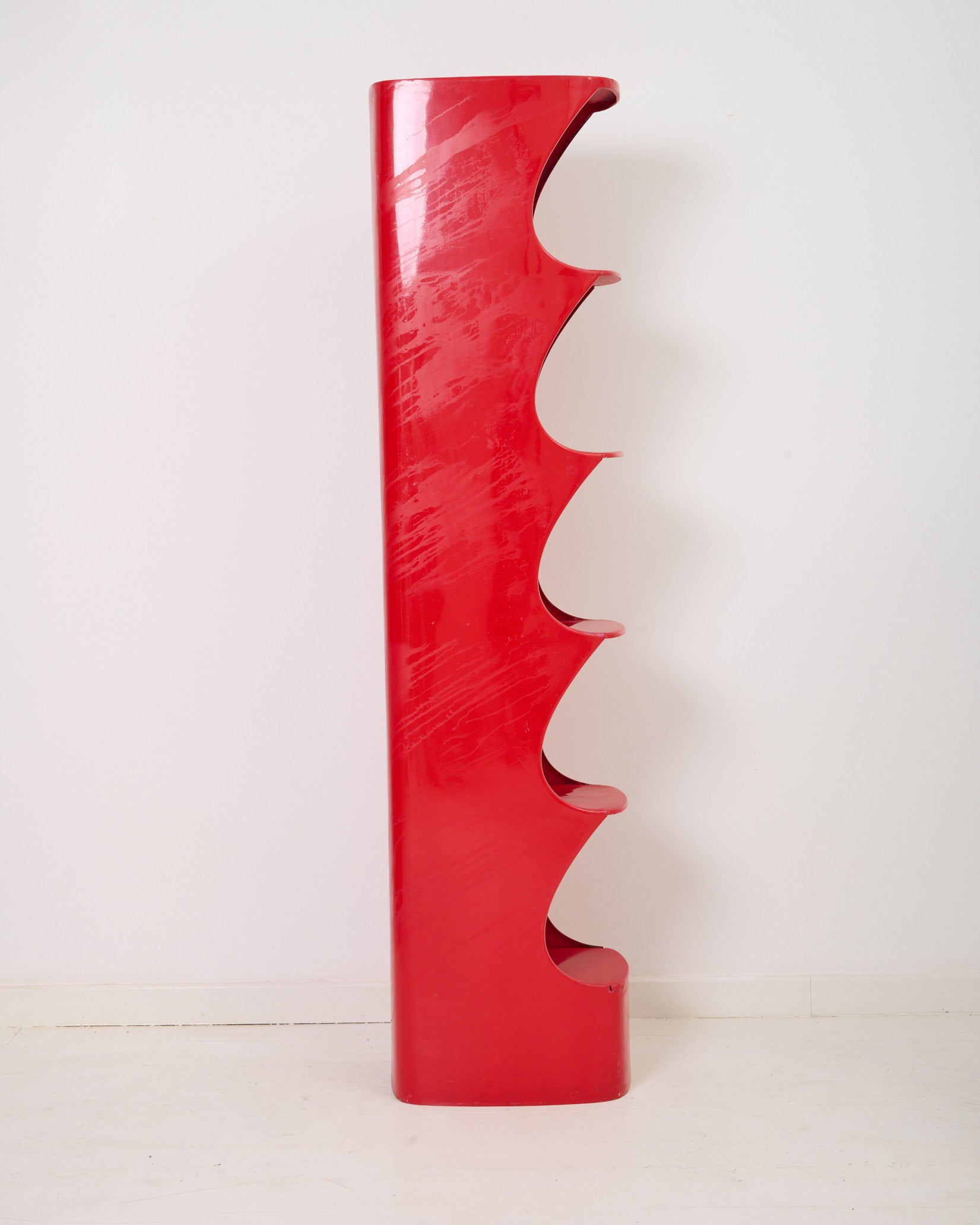 Colonne "Totem" rouge, Valeric Doubroucinskis, Rodier 1970s