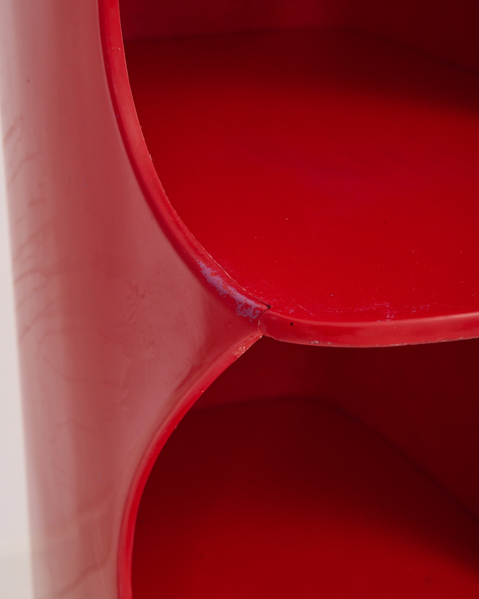 Colonne "Totem" rouge, Valeric Doubroucinskis, Rodier 1970s