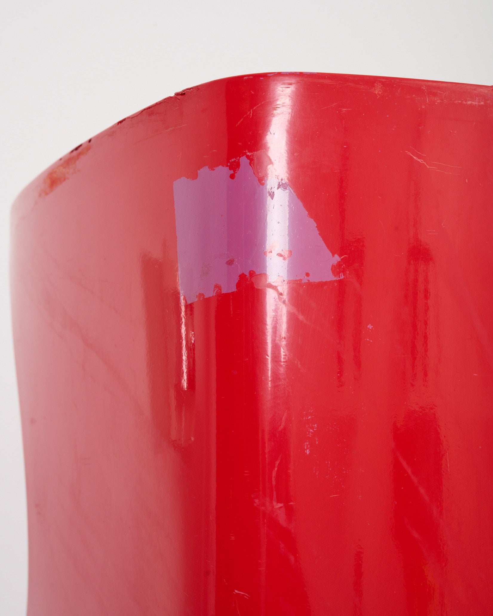 Colonne "Totem" rouge, Valeric Doubroucinskis, Rodier 1970s