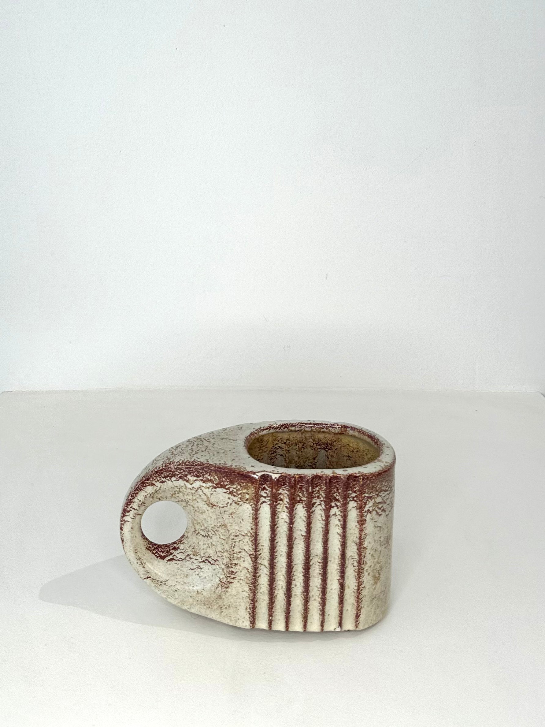 Vase par R. Rigon pour Bertoncello, 1970s