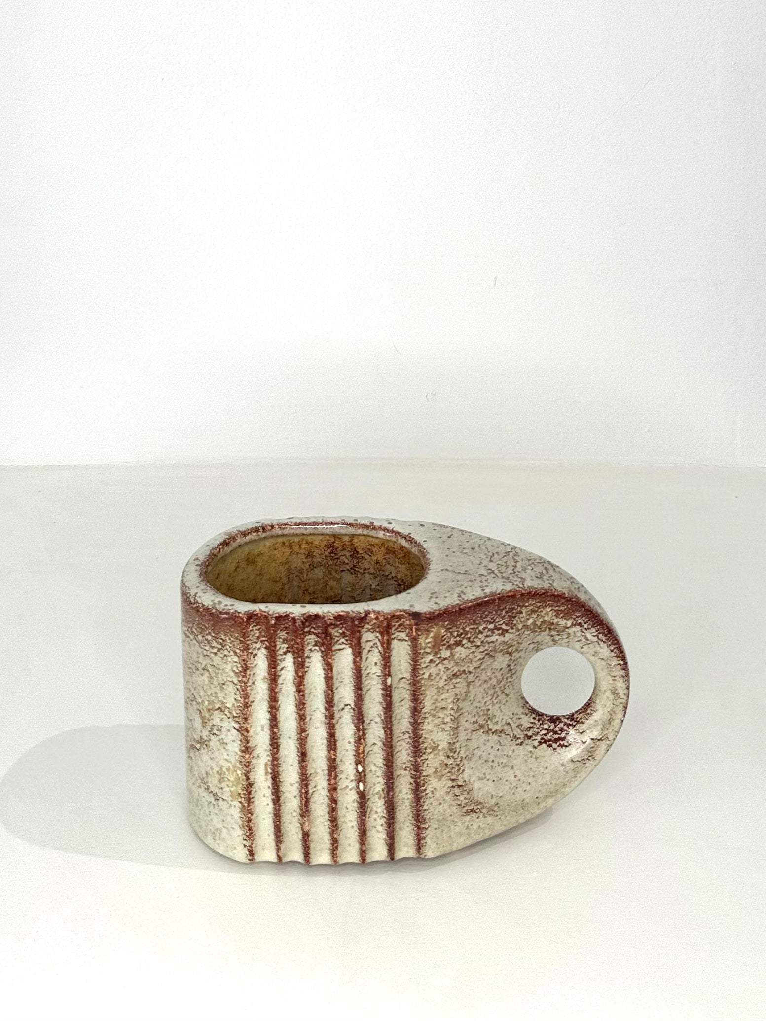 Vase par R. Rigon pour Bertoncello, 1970s