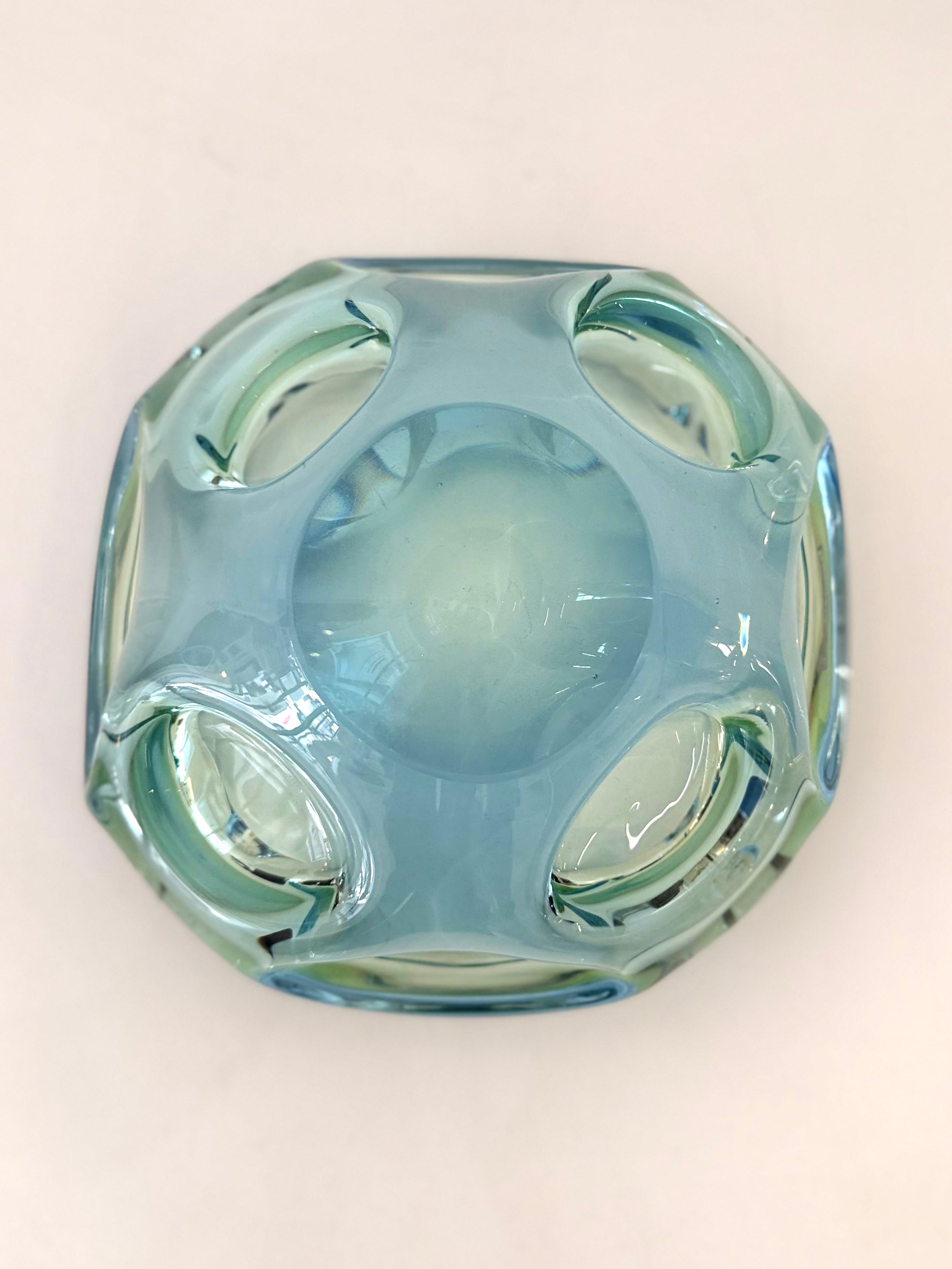 Vide poche bulles en verre de Murano, Italie, 1970s