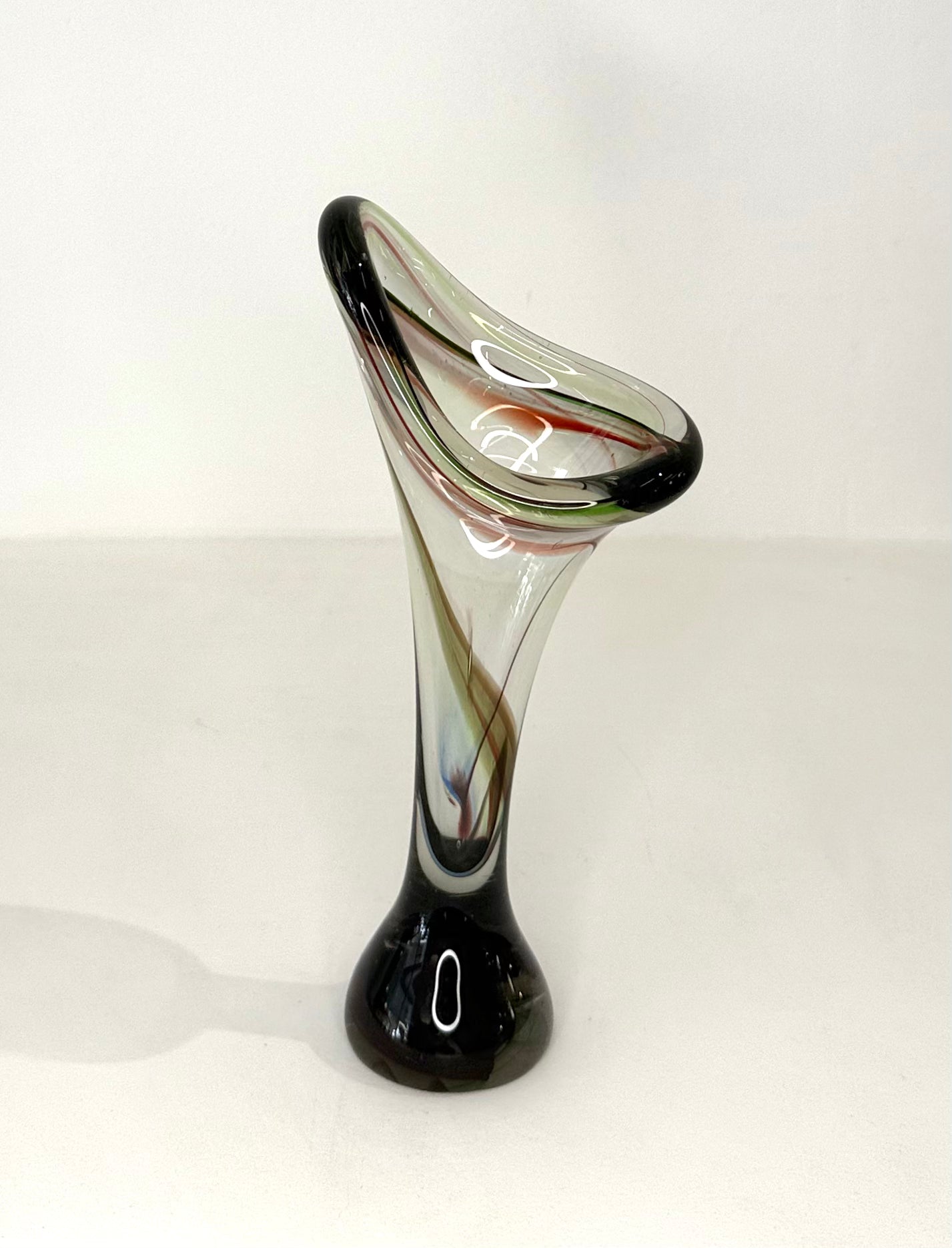 Vase Murano forme de lys