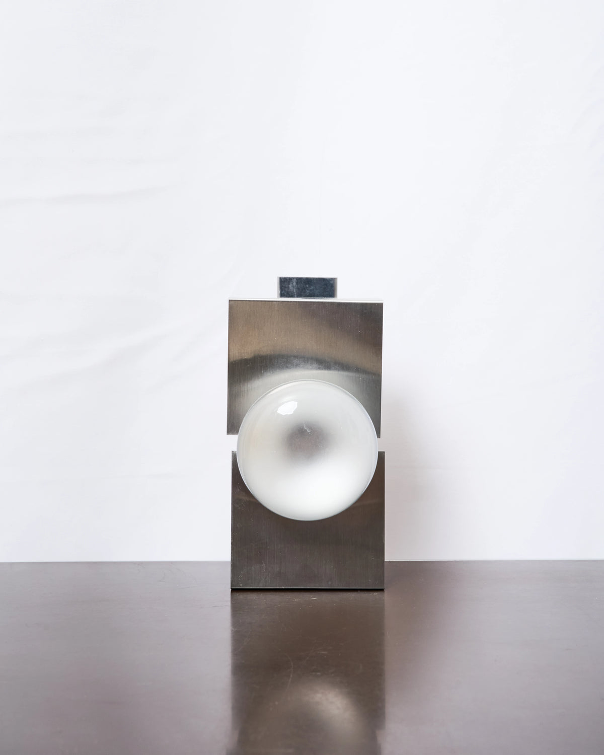 Applique Space age en aluminium et chrome (1 sur 3), 1970s