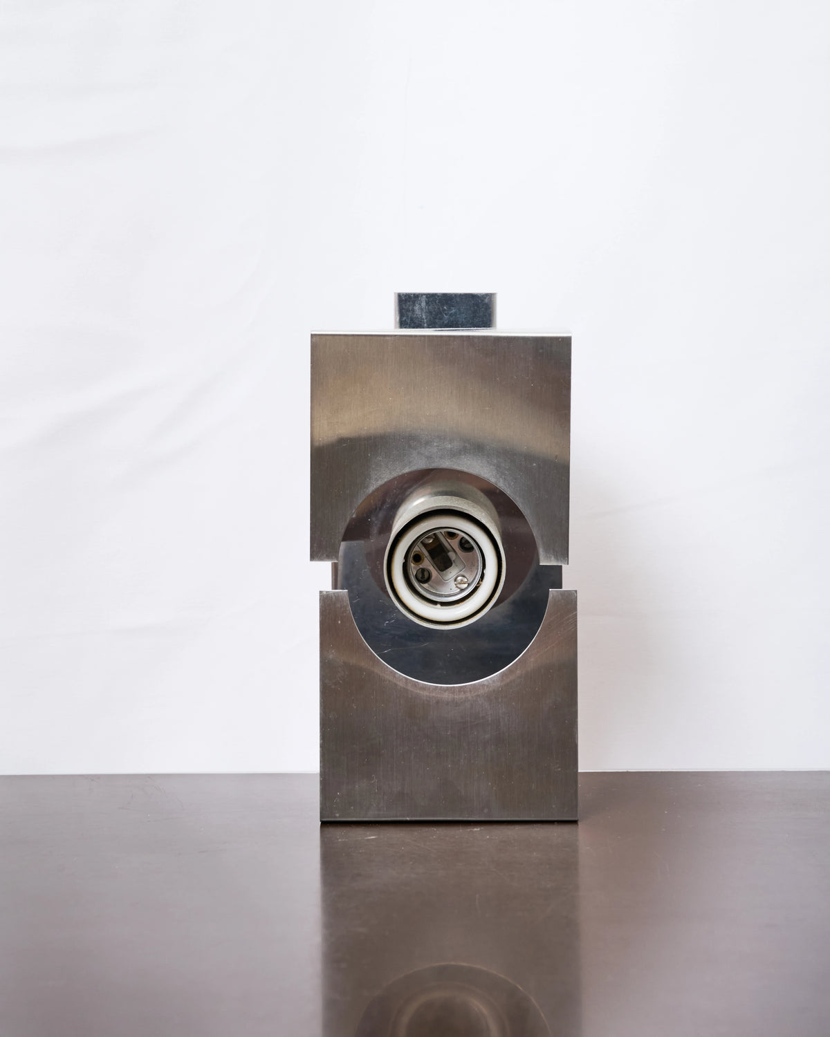 Applique Space age en aluminium et chrome (1 sur 3), 1970s