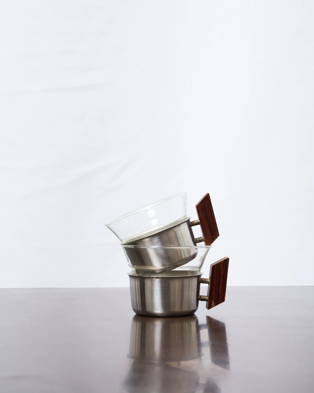 Set of four coffee cups, Italy, 1960s