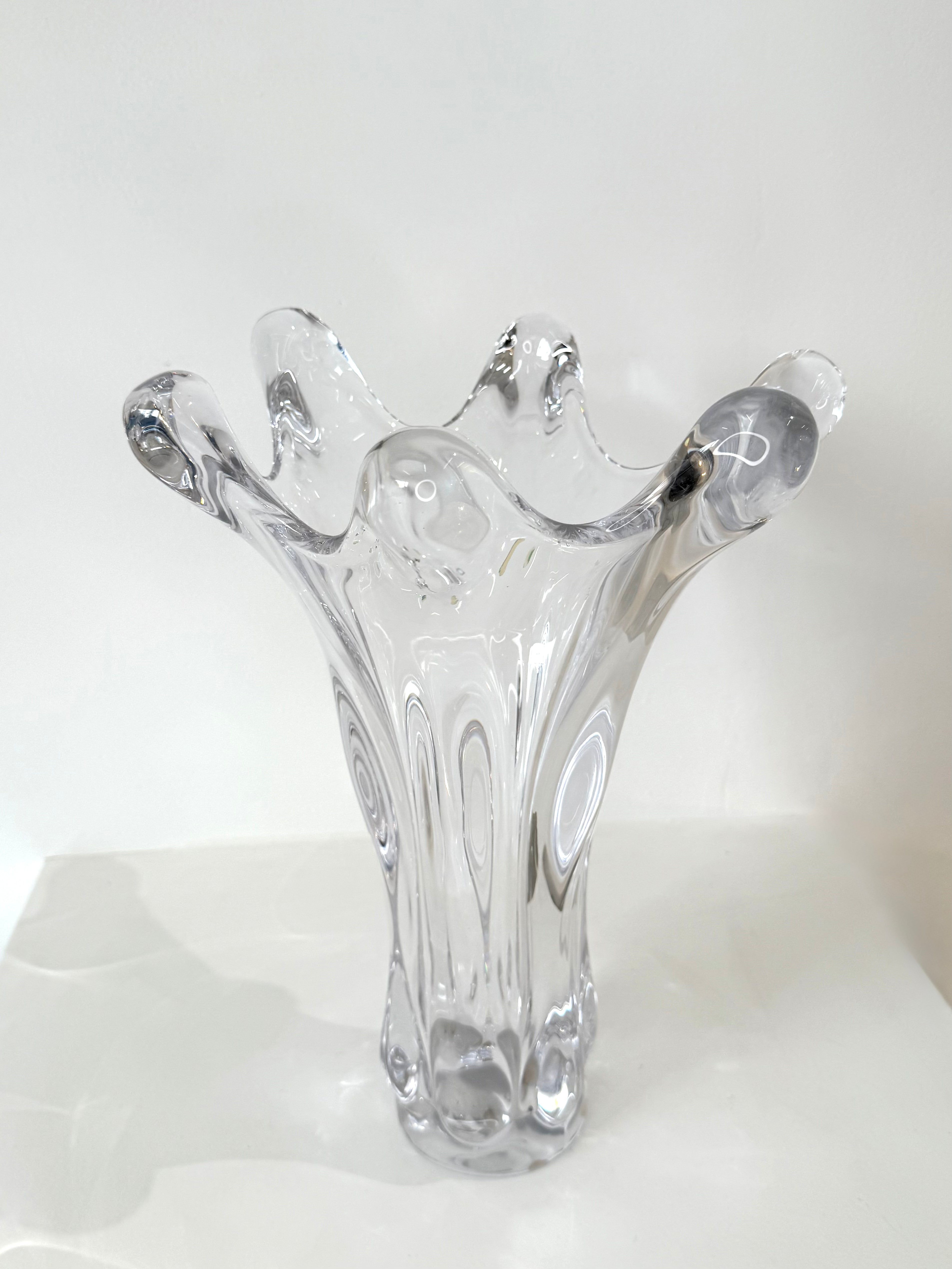 Grand vase verre de Murano, 1970s