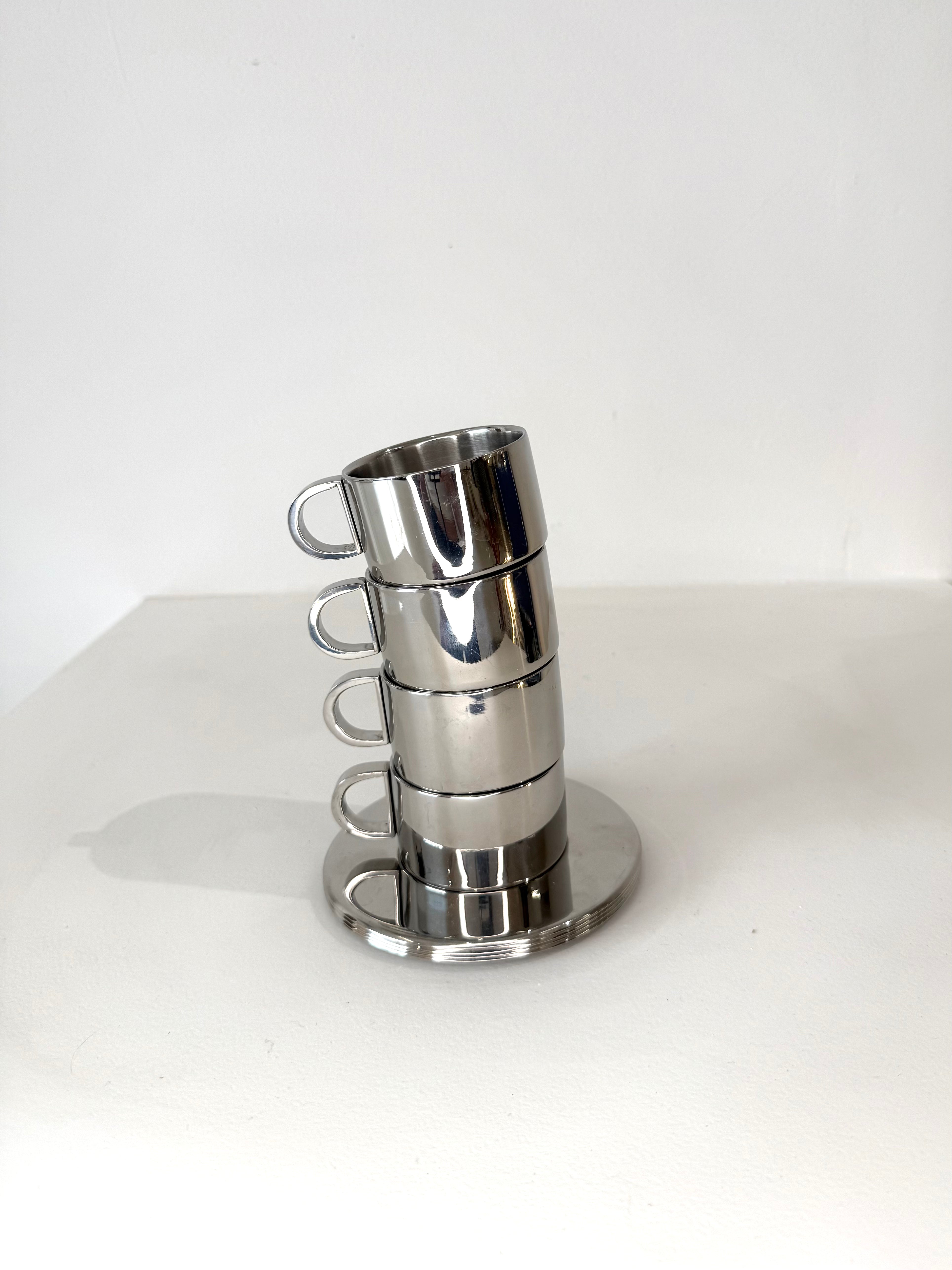 Ensemble de tasse à espresso italiennes, 1970s