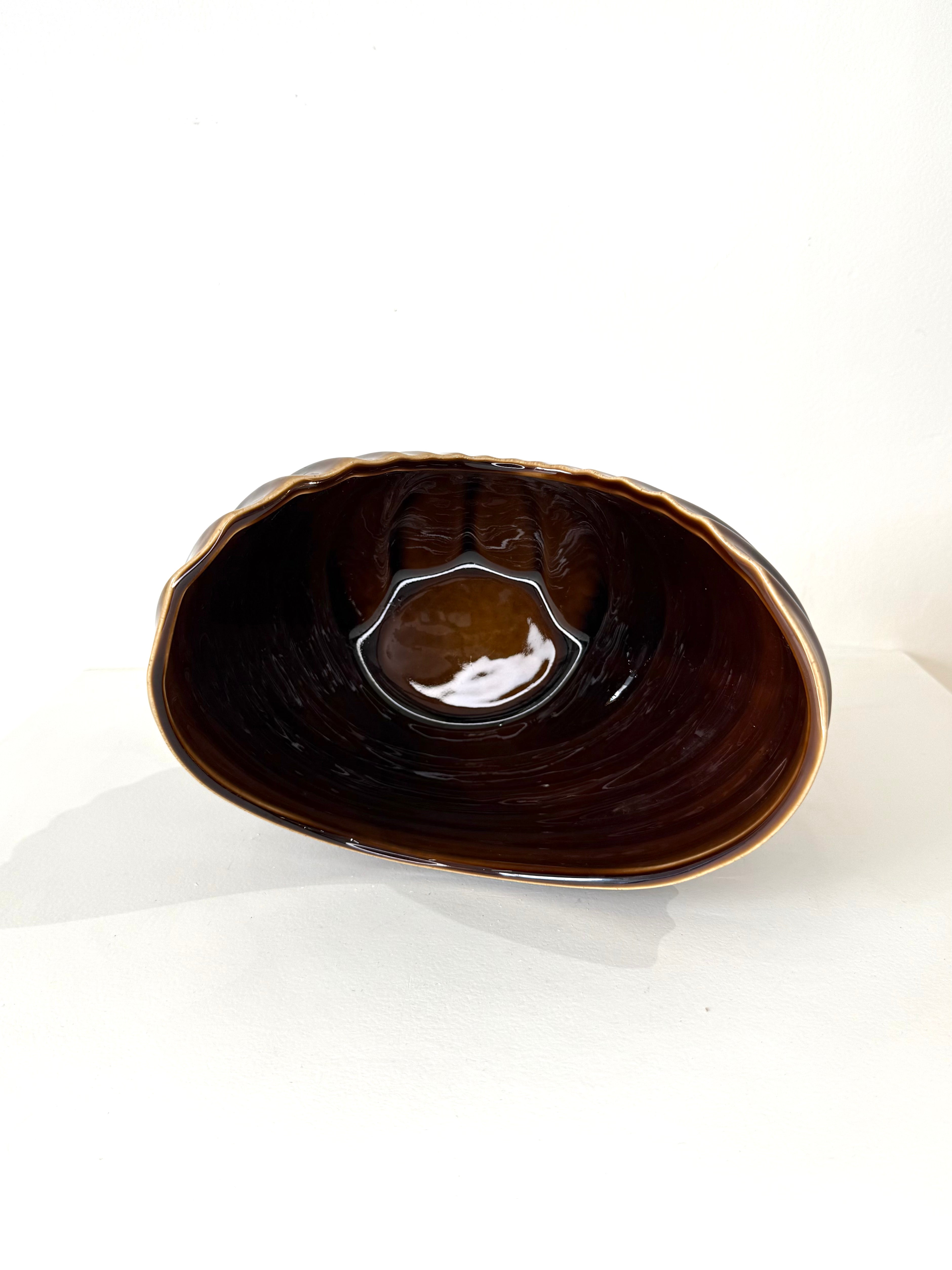 Vase "Coquillage" en faïence, 1970s
