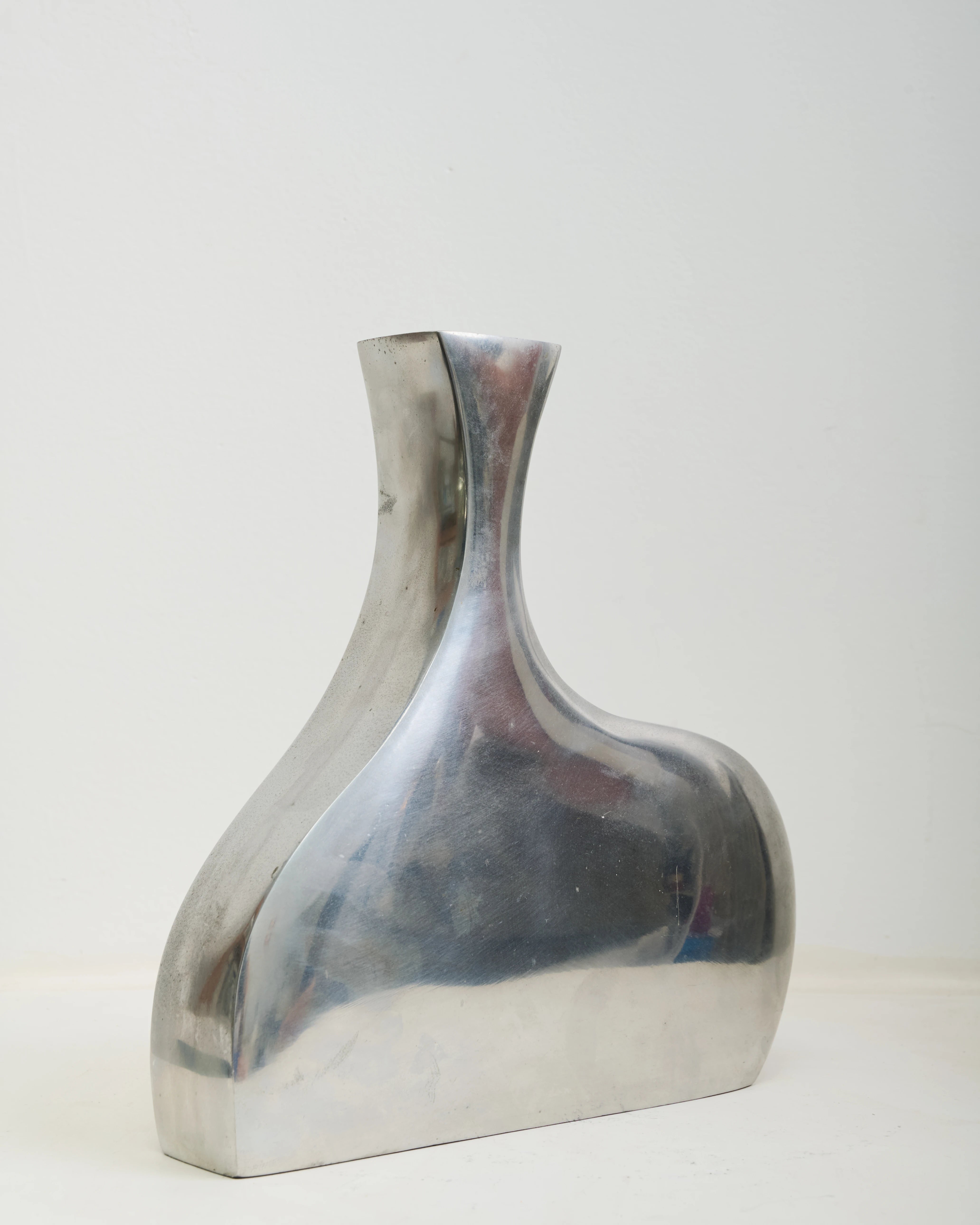 Vase « Botte » en fonte d’aluminium, Italie, 1970s-1980s
