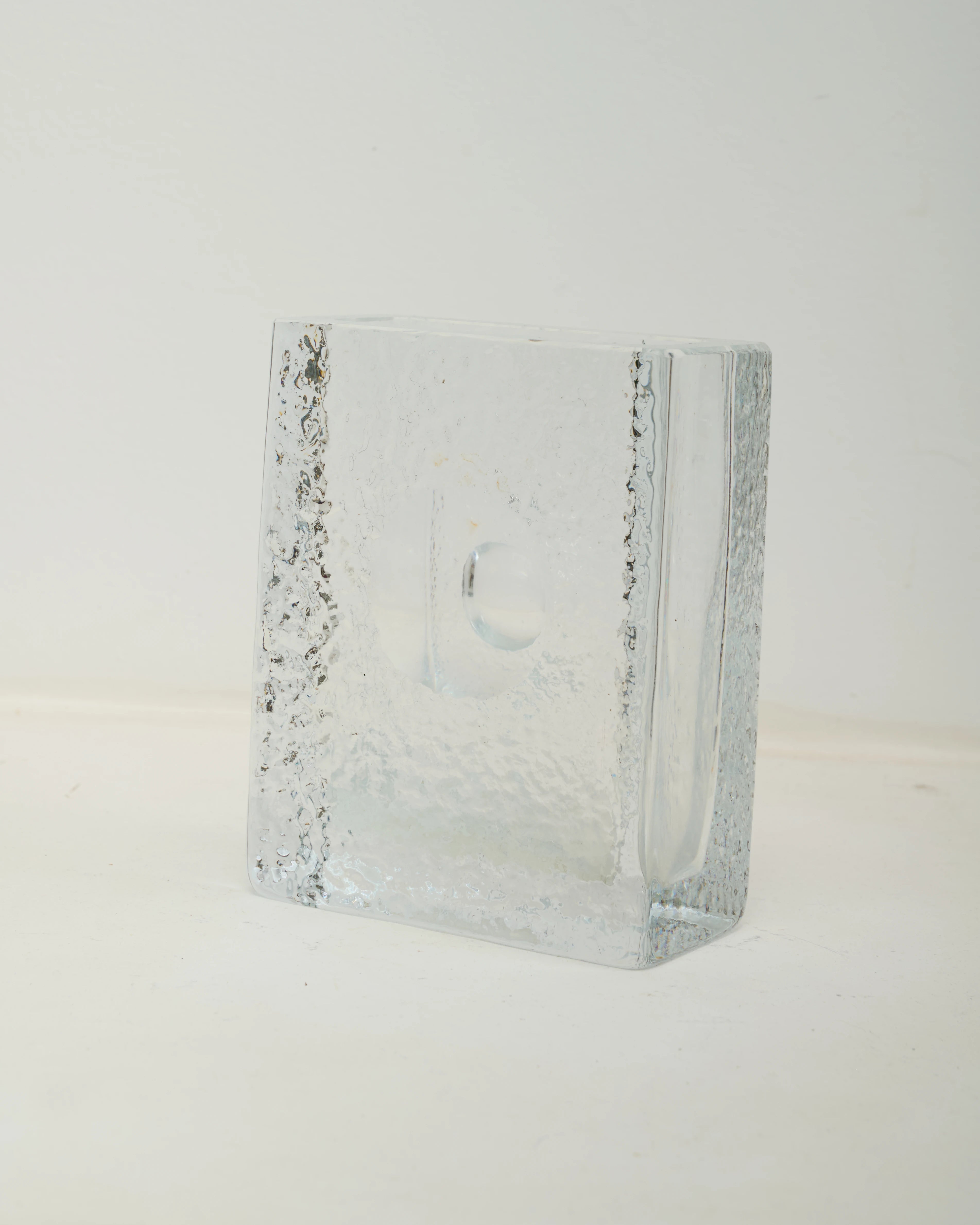 Vase brutaliste "Rond", 1980s