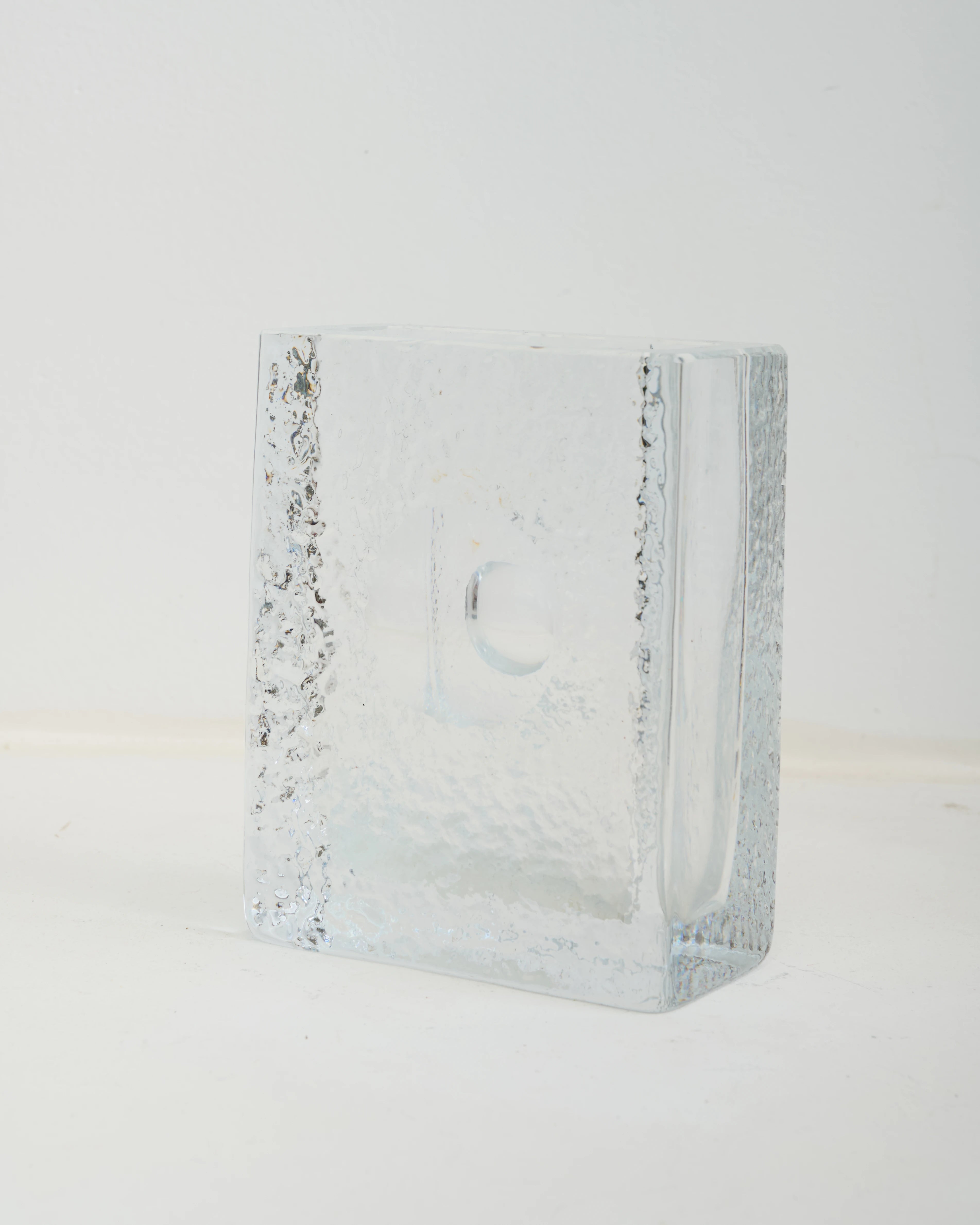 Vase brutaliste "Rond", 1980s