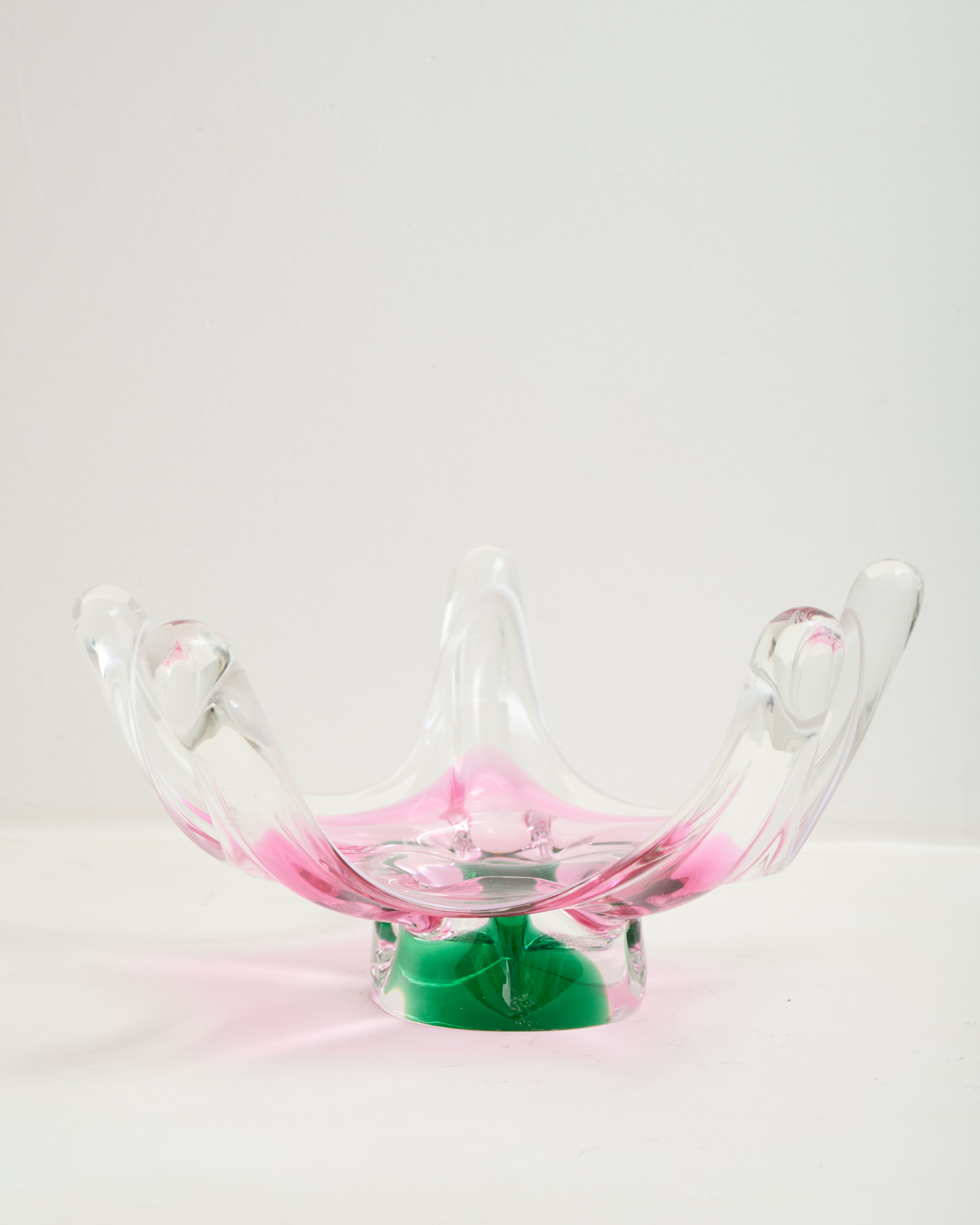 Coupe étoile, Josef Hospodka, Chribska Glassworks, 1960s