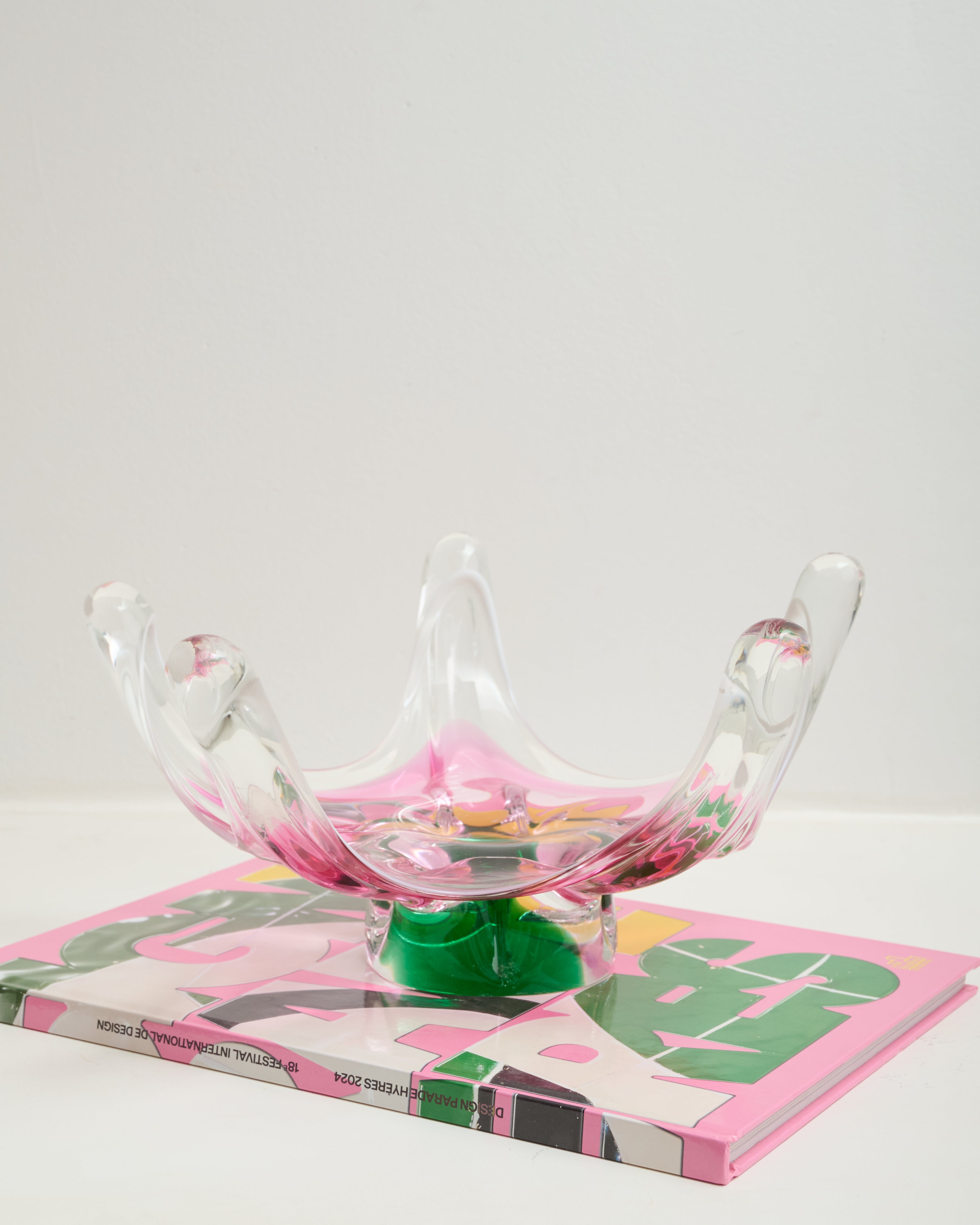 Coupe étoile, Josef Hospodka, Chribska Glassworks, 1960s