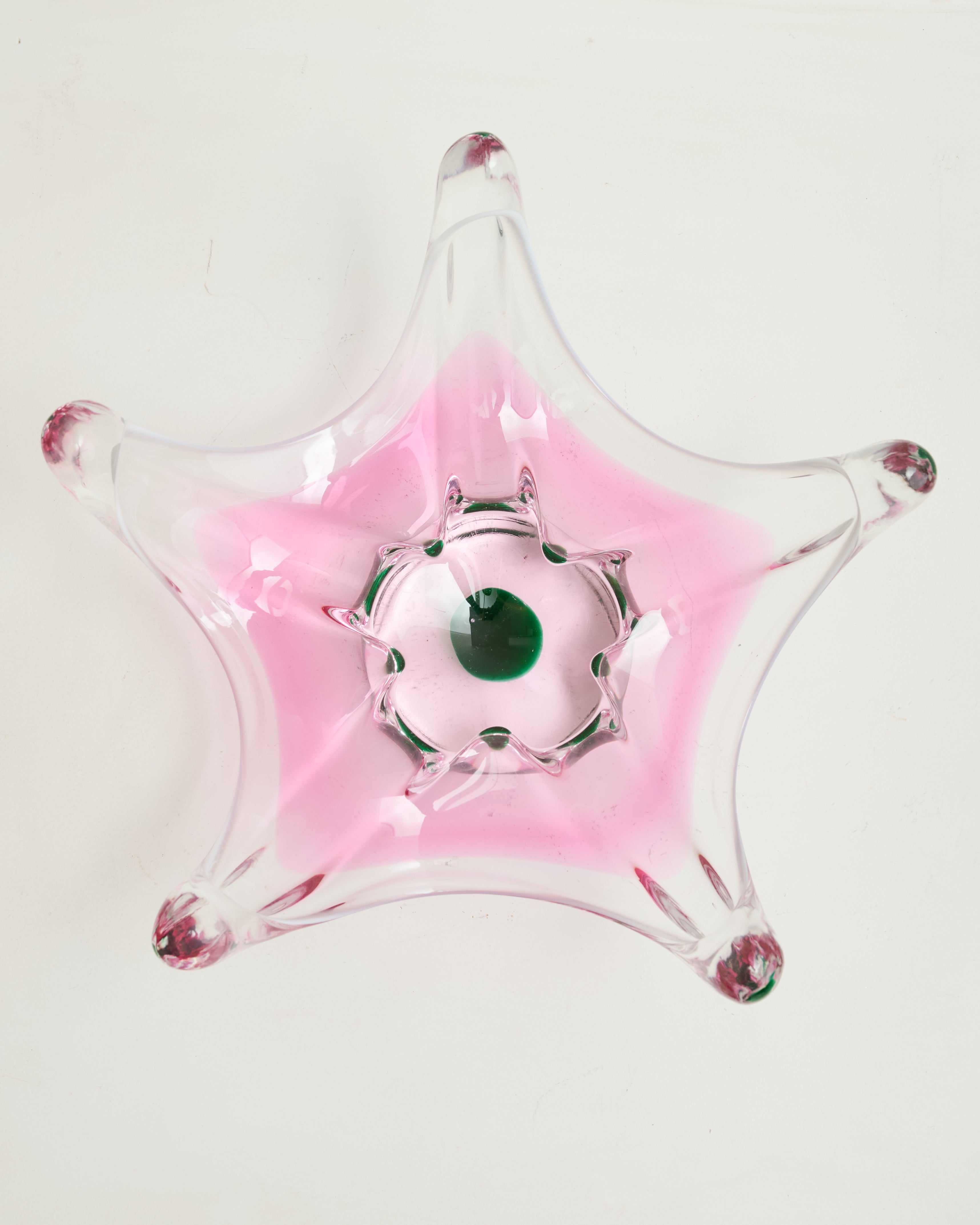 Coupe étoile, Josef Hospodka, Chribska Glassworks, 1960s