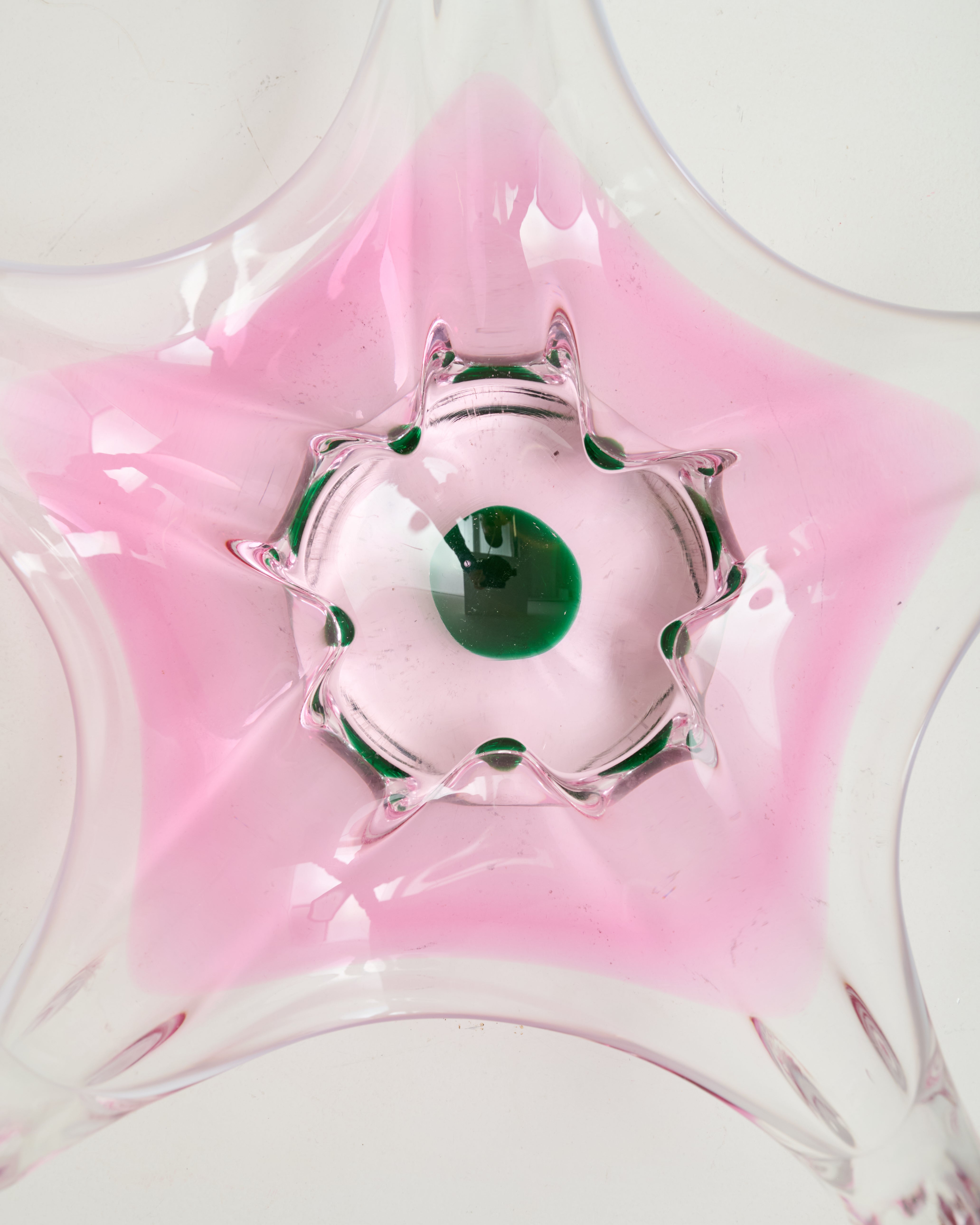 Coupe étoile, Josef Hospodka, Chribska Glassworks, 1960s