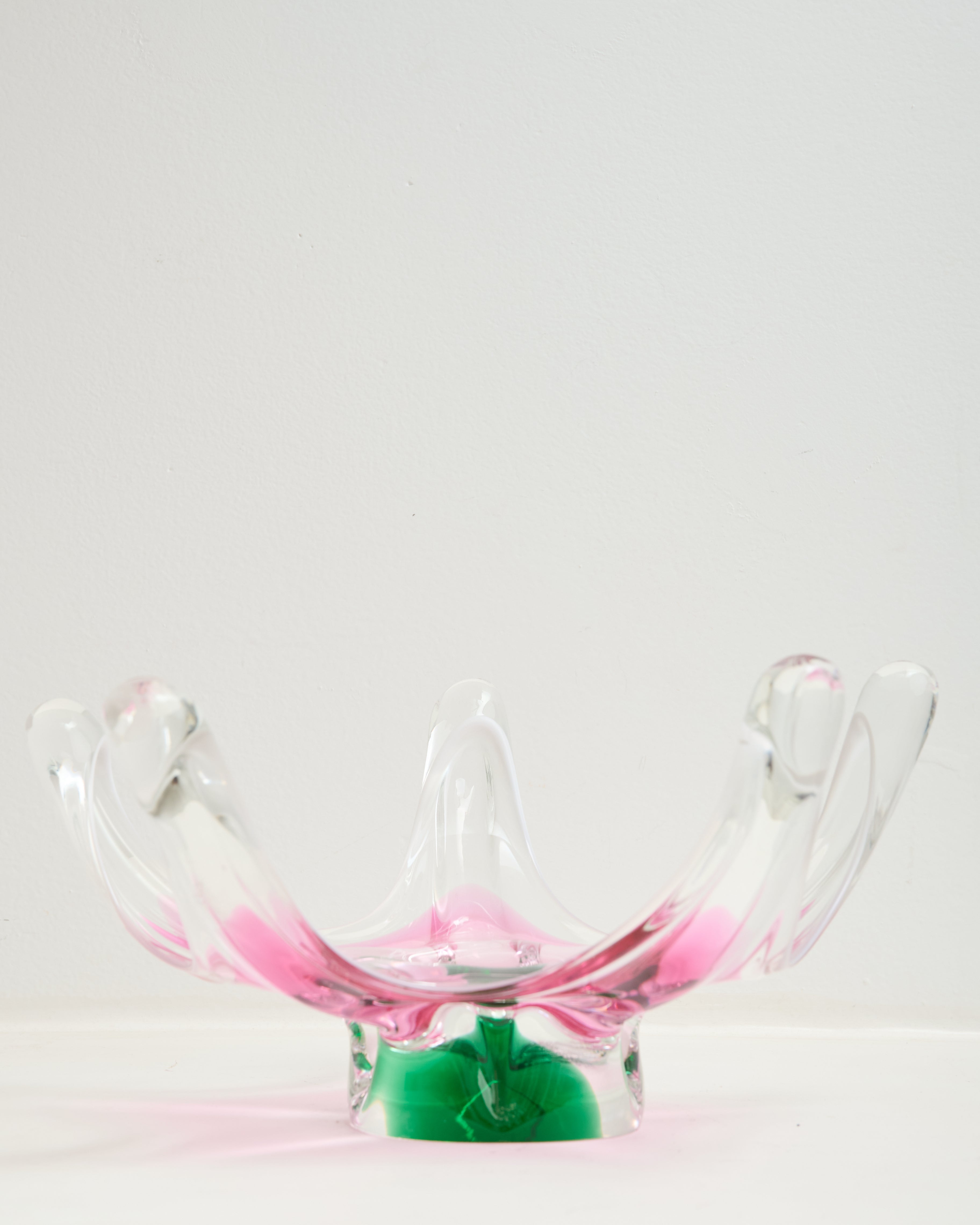 Coupe étoile, Josef Hospodka, Chribska Glassworks, 1960s