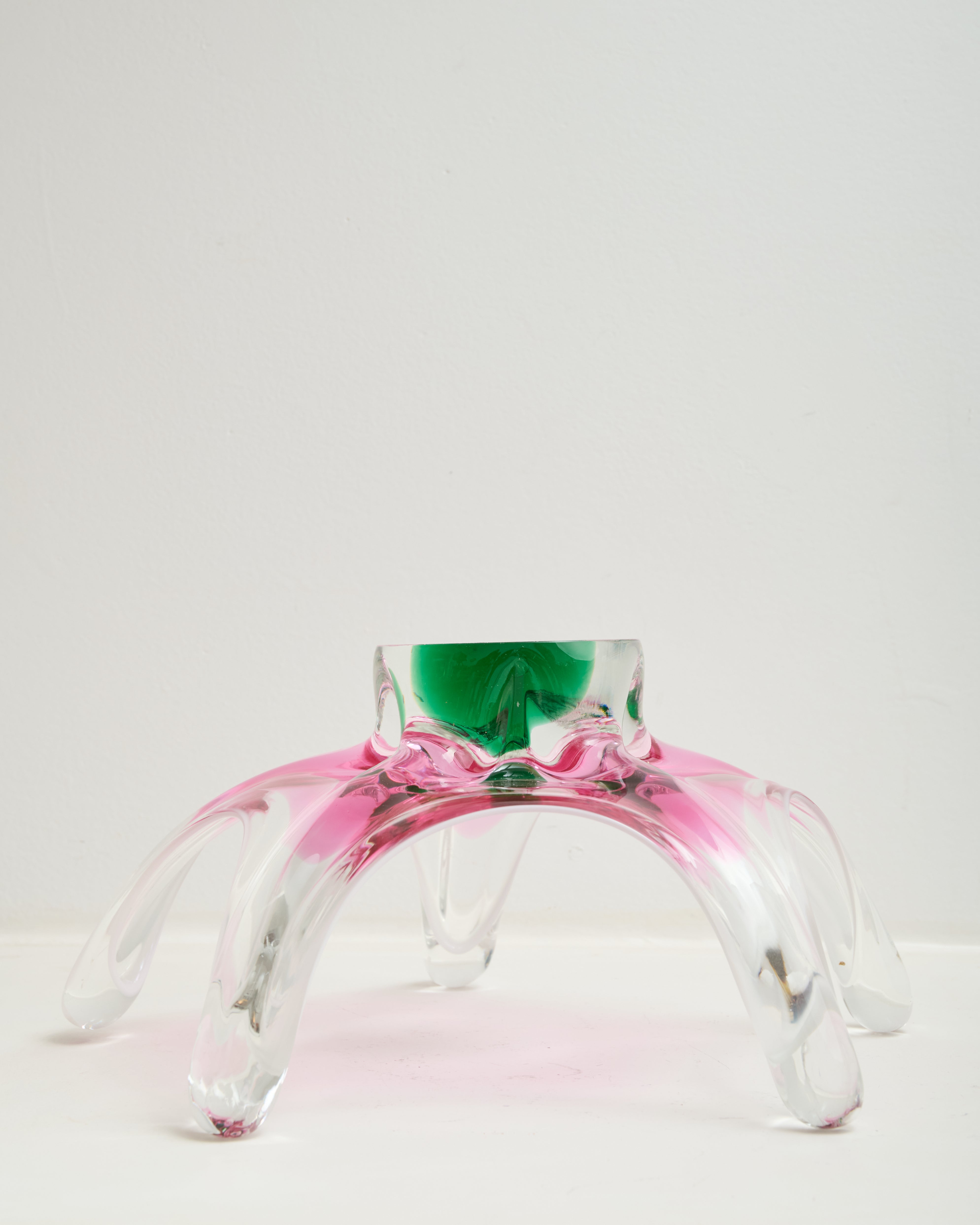 Coupe étoile, Josef Hospodka, Chribska Glassworks, 1960s