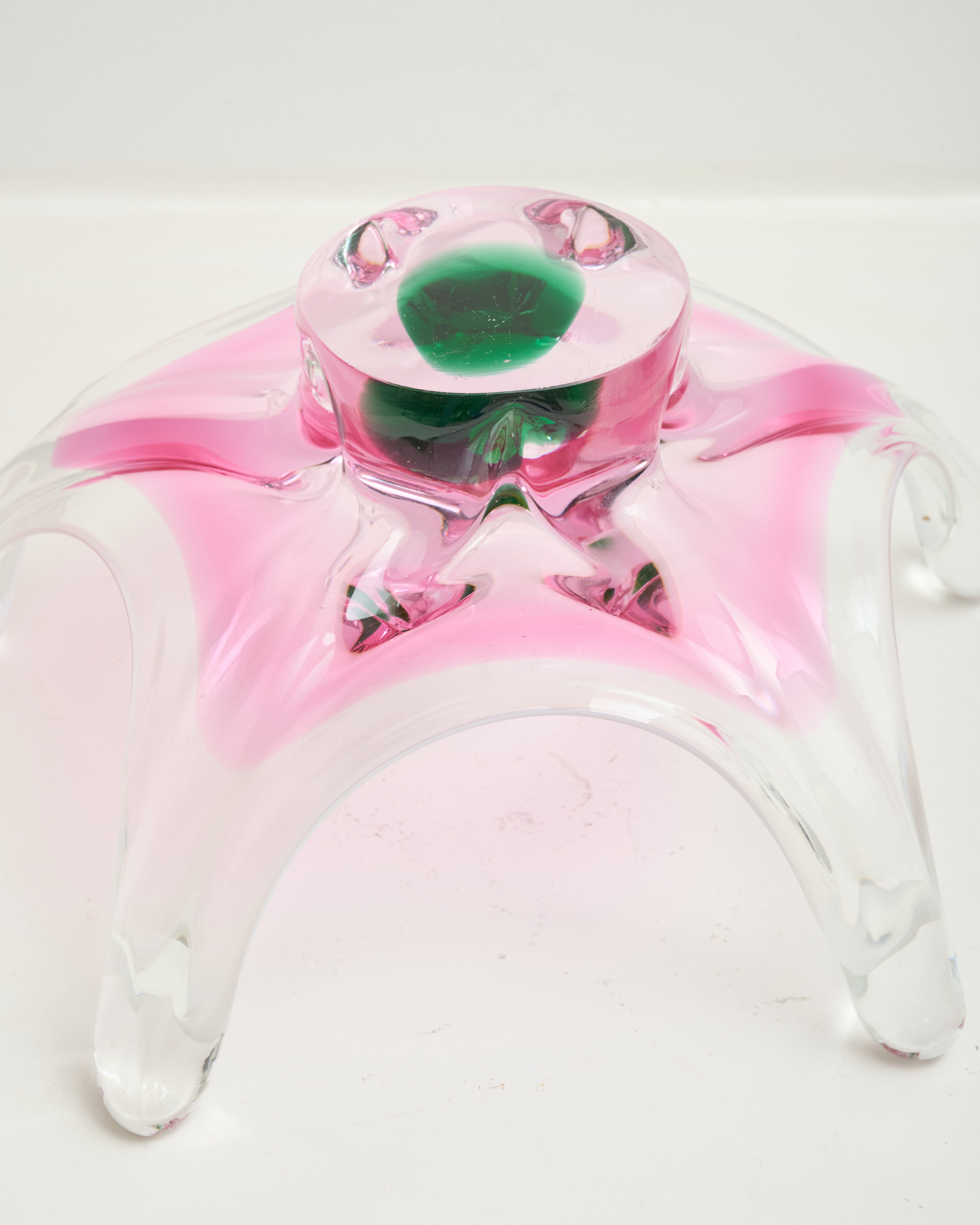 Coupe étoile, Josef Hospodka, Chribska Glassworks, 1960s