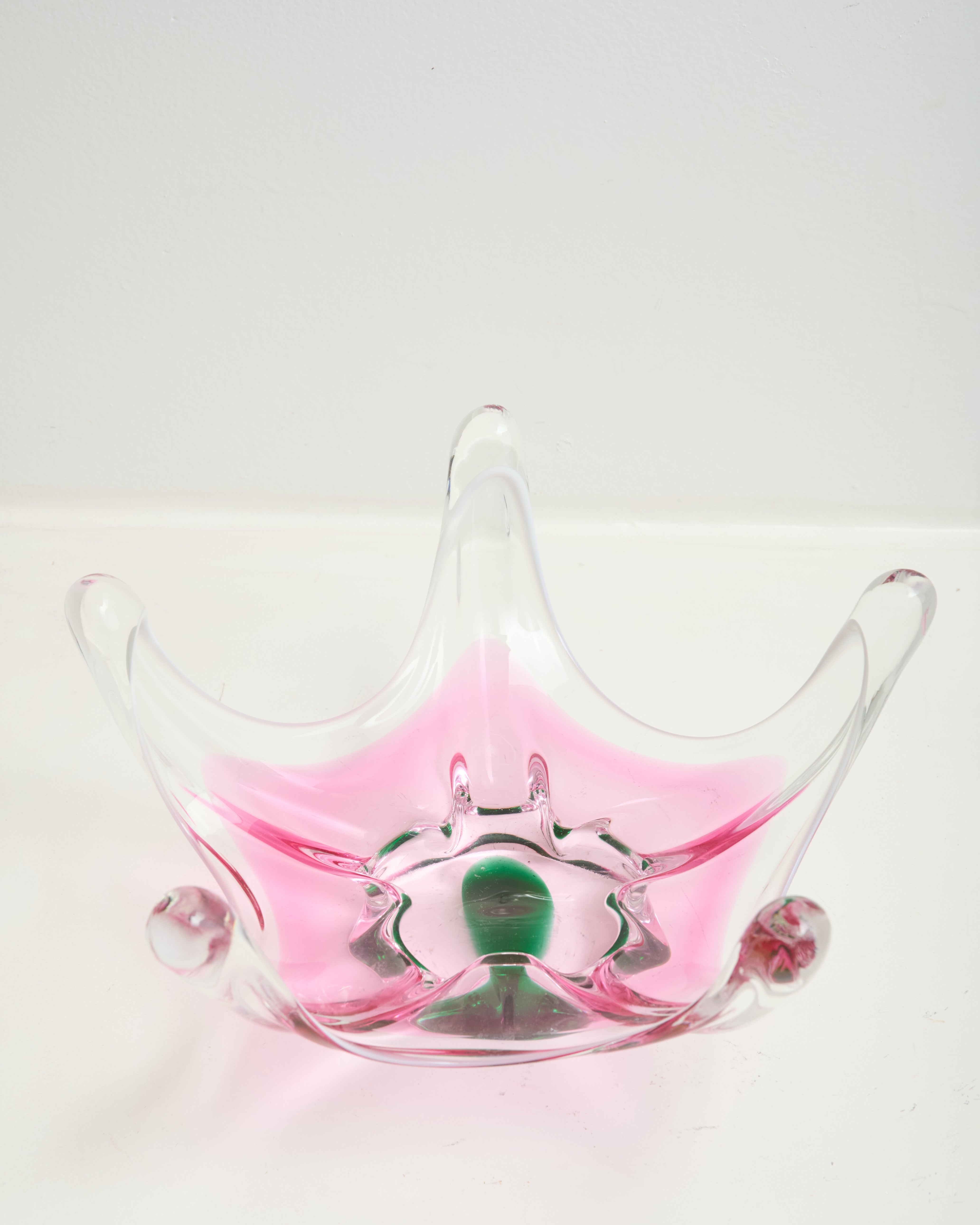 Coupe étoile, Josef Hospodka, Chribska Glassworks, 1960s