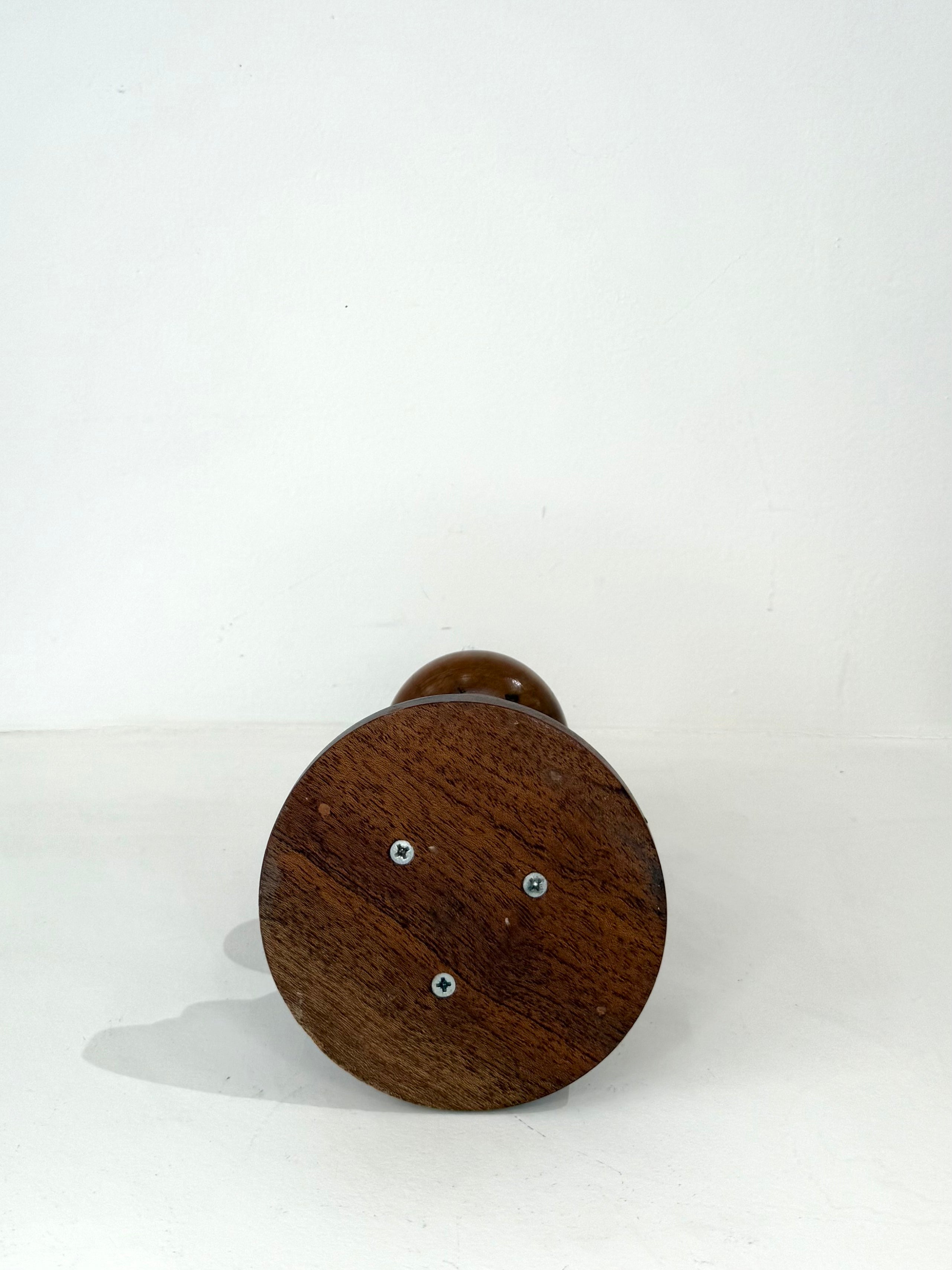 Bougeoir en bois, 1970s