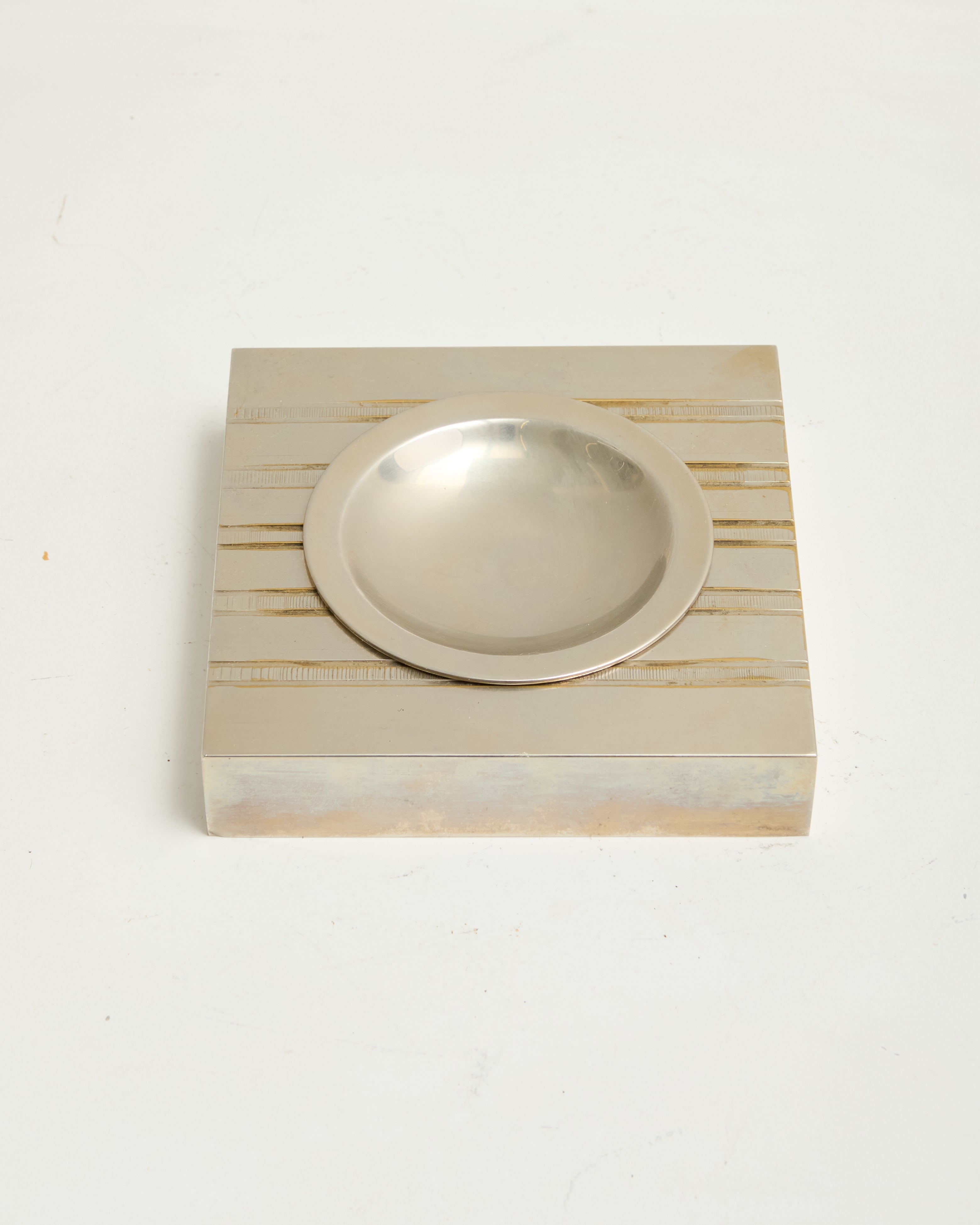 Striped ashtray, Italy, 1960-1970