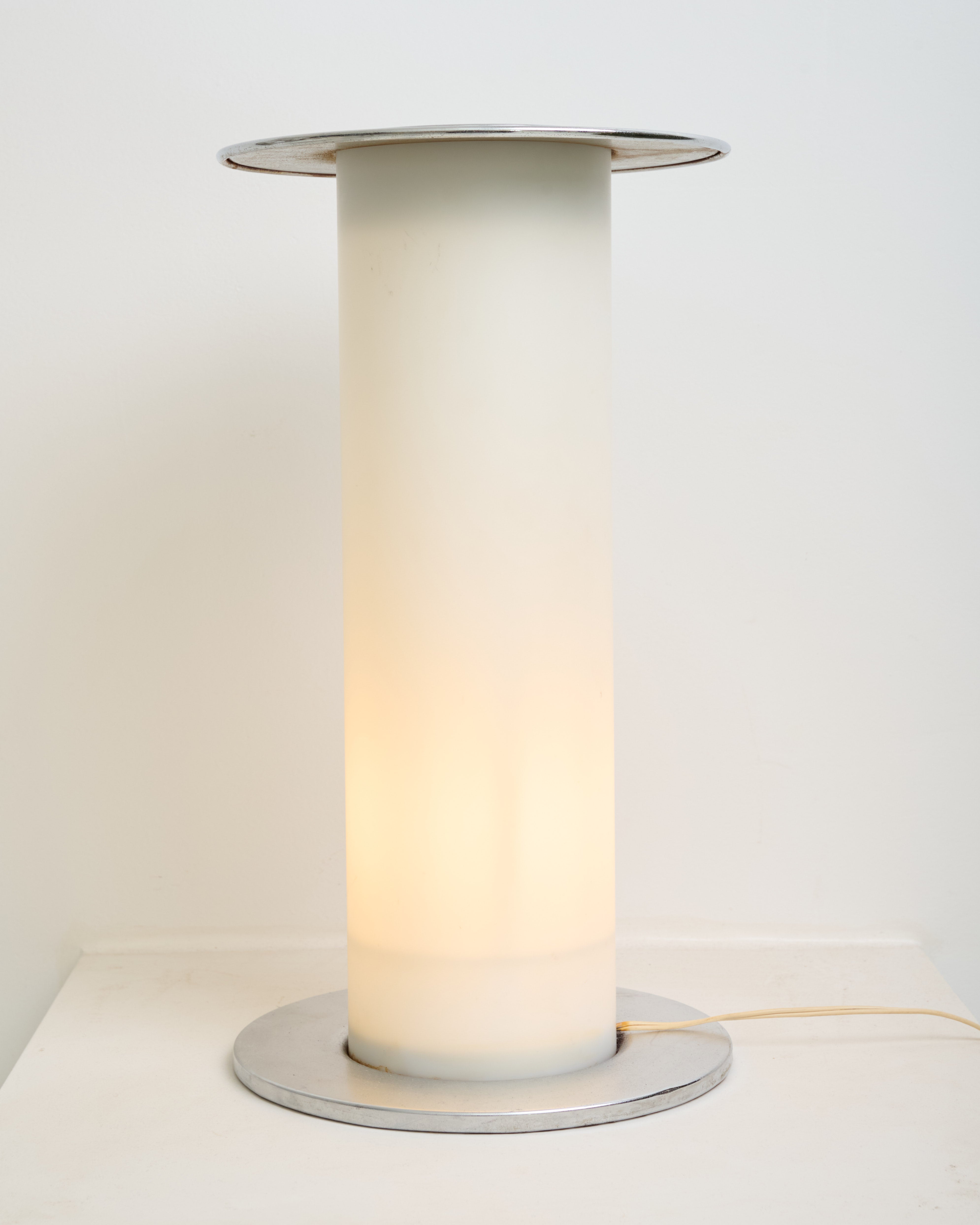 Table lamp and ashtray, Guzzini, 1970s