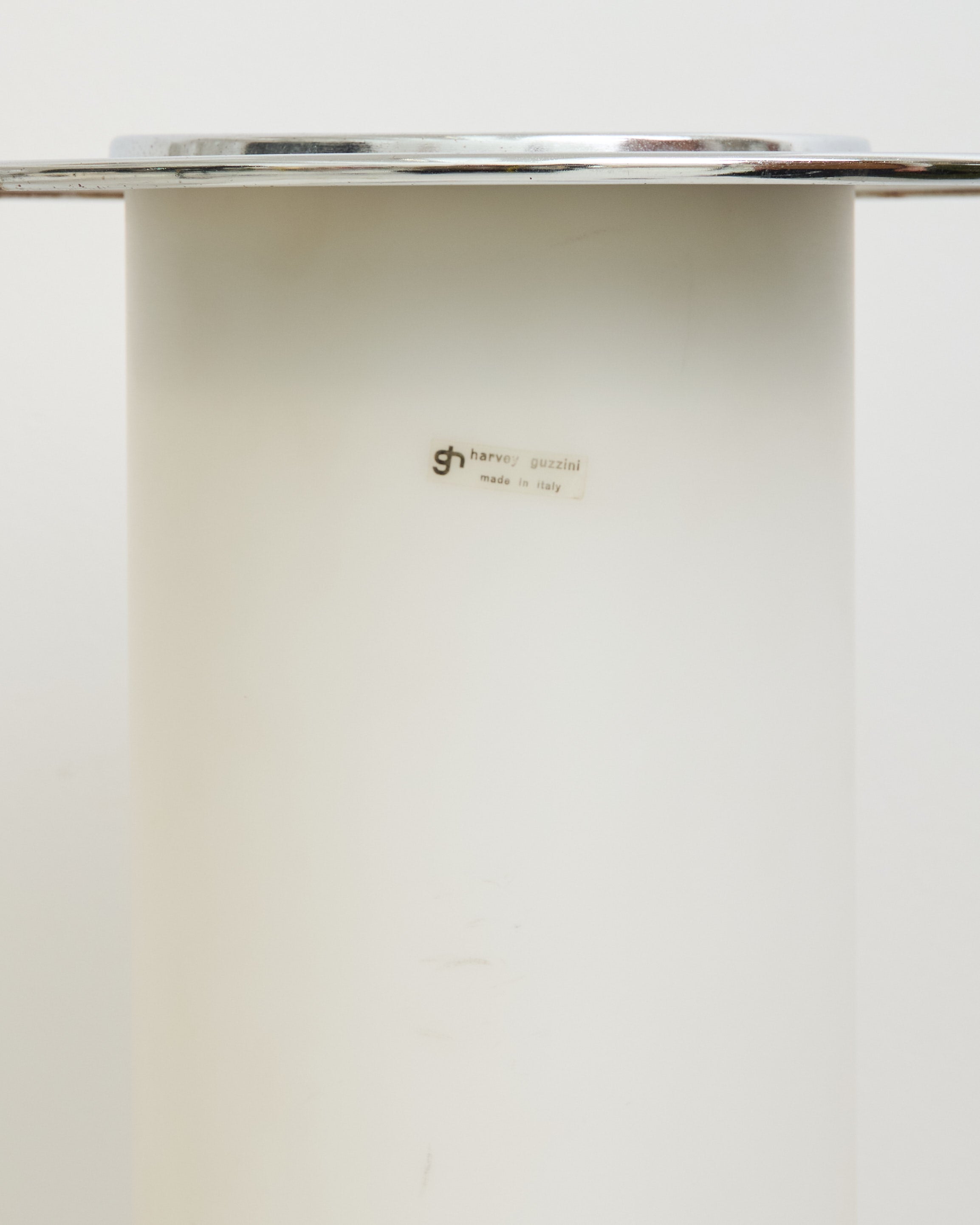 Lampe à poser et cendrier, Guzzini, 1970s