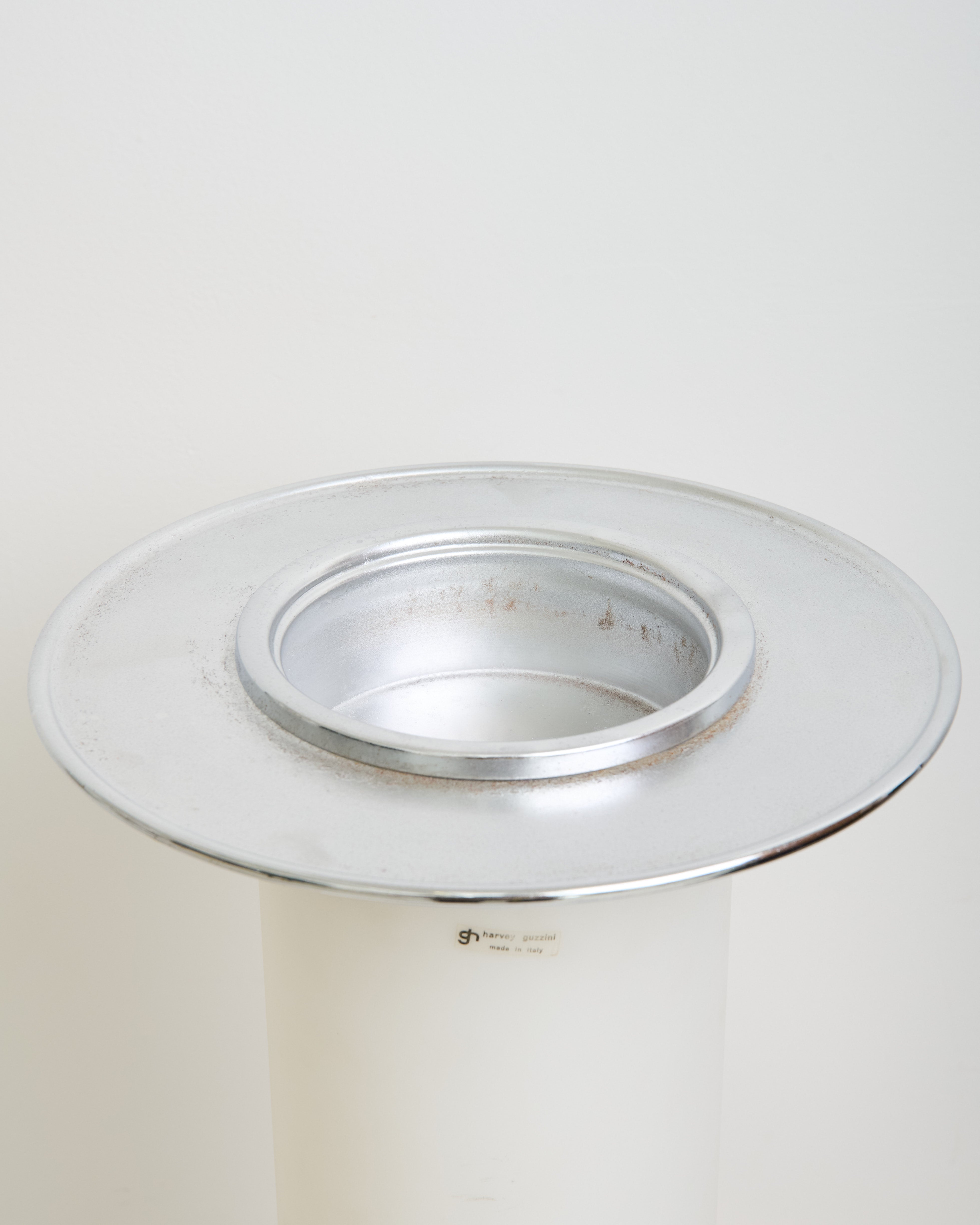 Table lamp and ashtray, Guzzini, 1970s